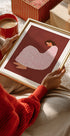 Woman in Dotted Dress Plakat - Posterbox