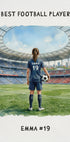 Youth football Girl Personal 2 - Posterbox