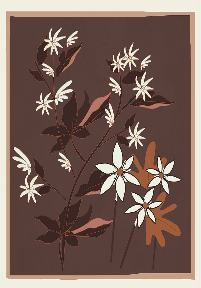 Blossoms in Cocoa (NEW) - Posterbox