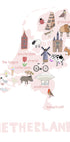 The Netherlands Illustration by Artist Carla Daly Plakat - Posterbox