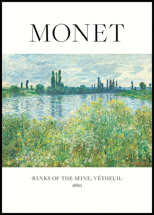 Banks Of The Seine Plakat - Posterbox