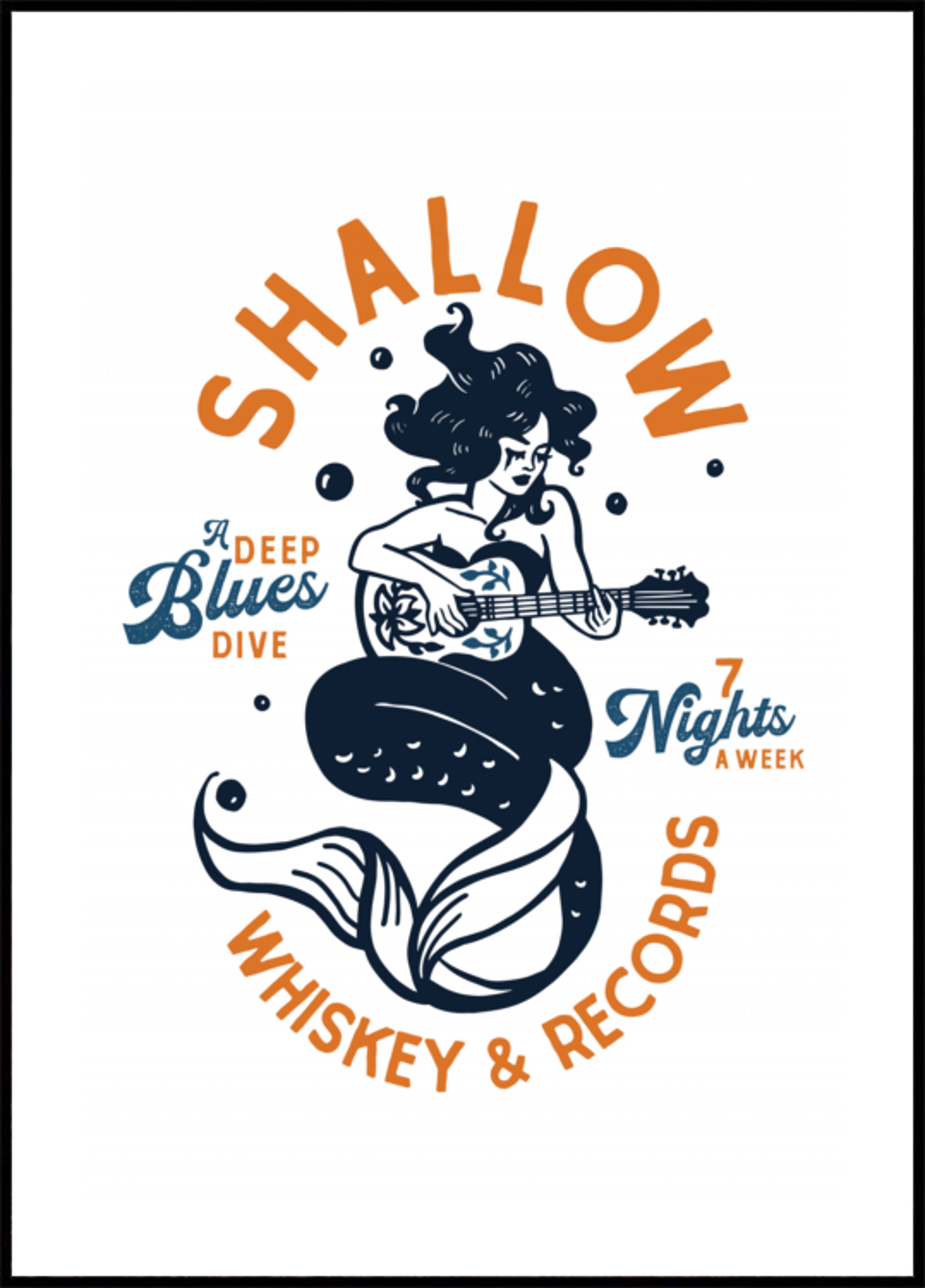 Shallow Whisky & Records Dive Bar Música Sirena