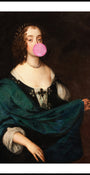 Retrato clásico de chicle