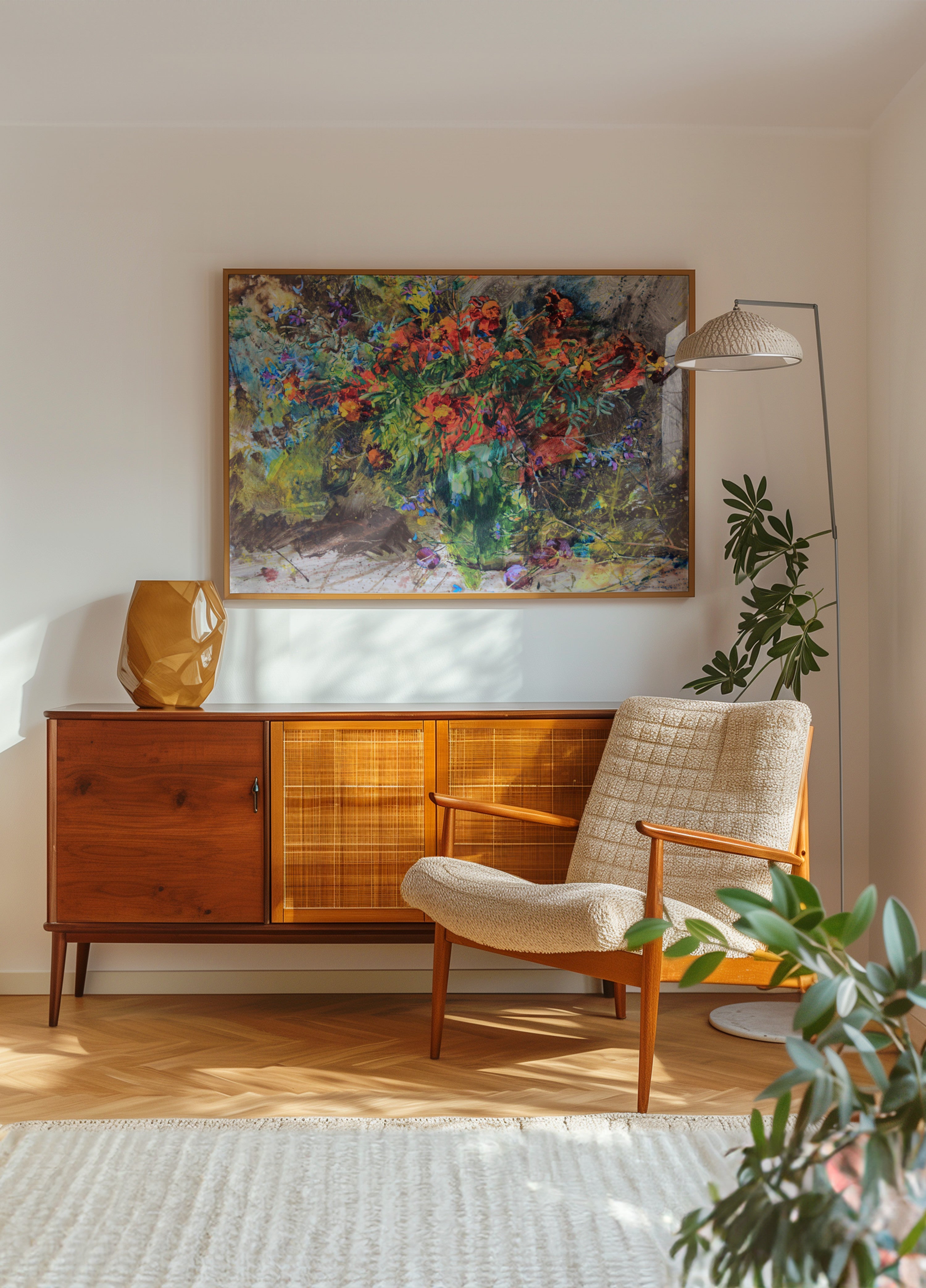 Ramo floral vibrante