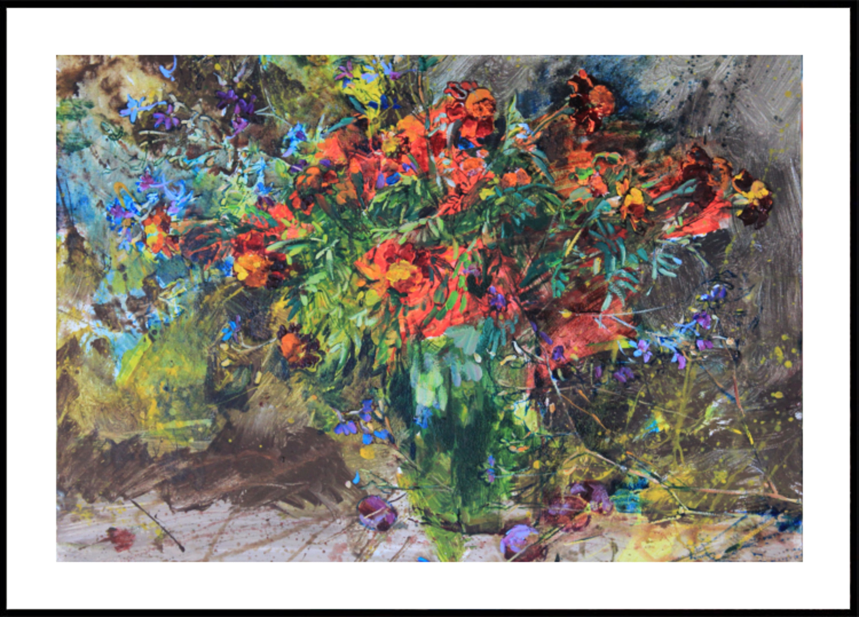 Ramo floral vibrante