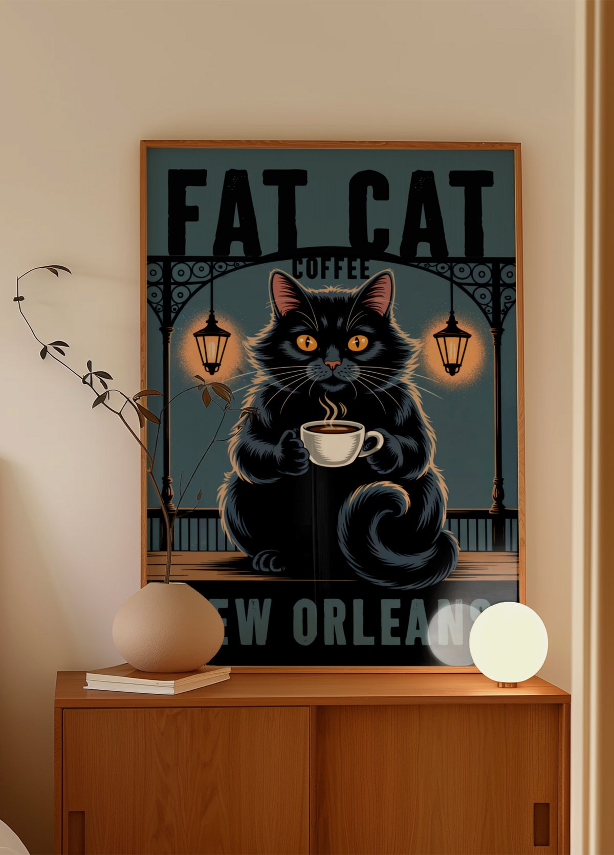 Café Fat Cat Nueva Orleans