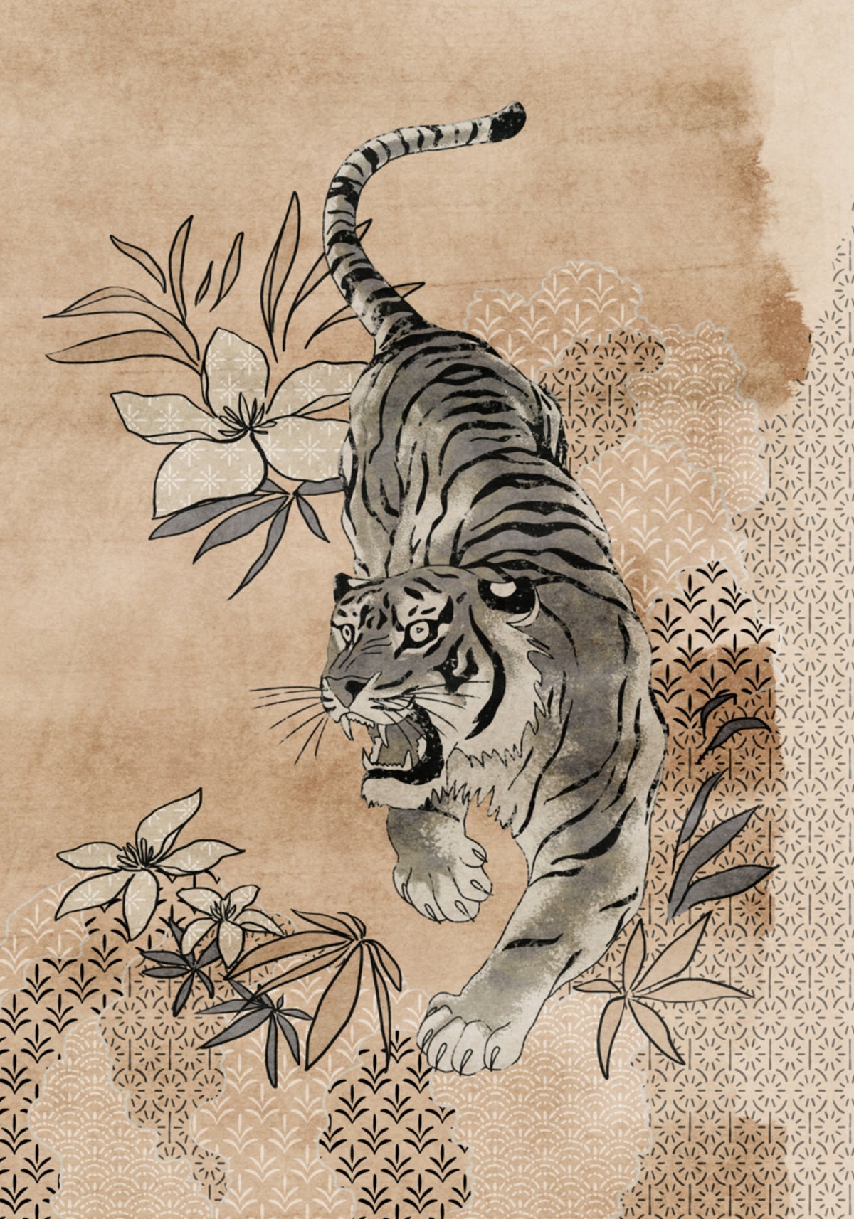 Tigre sumi feroz