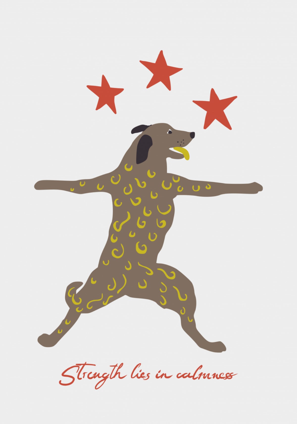 Yoga del perro guerrero