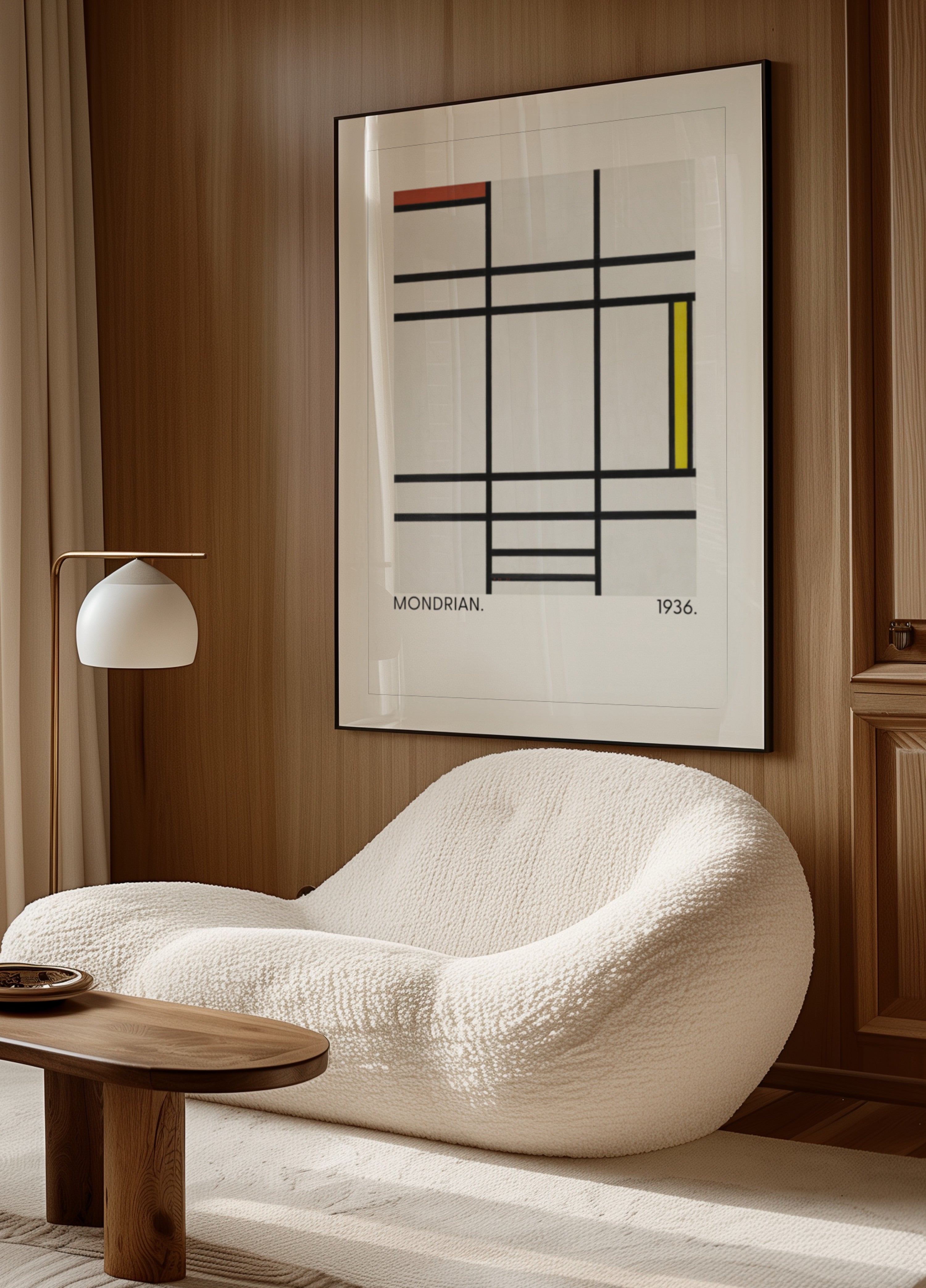 Composición en blanco, rojo y amarillo 1936
