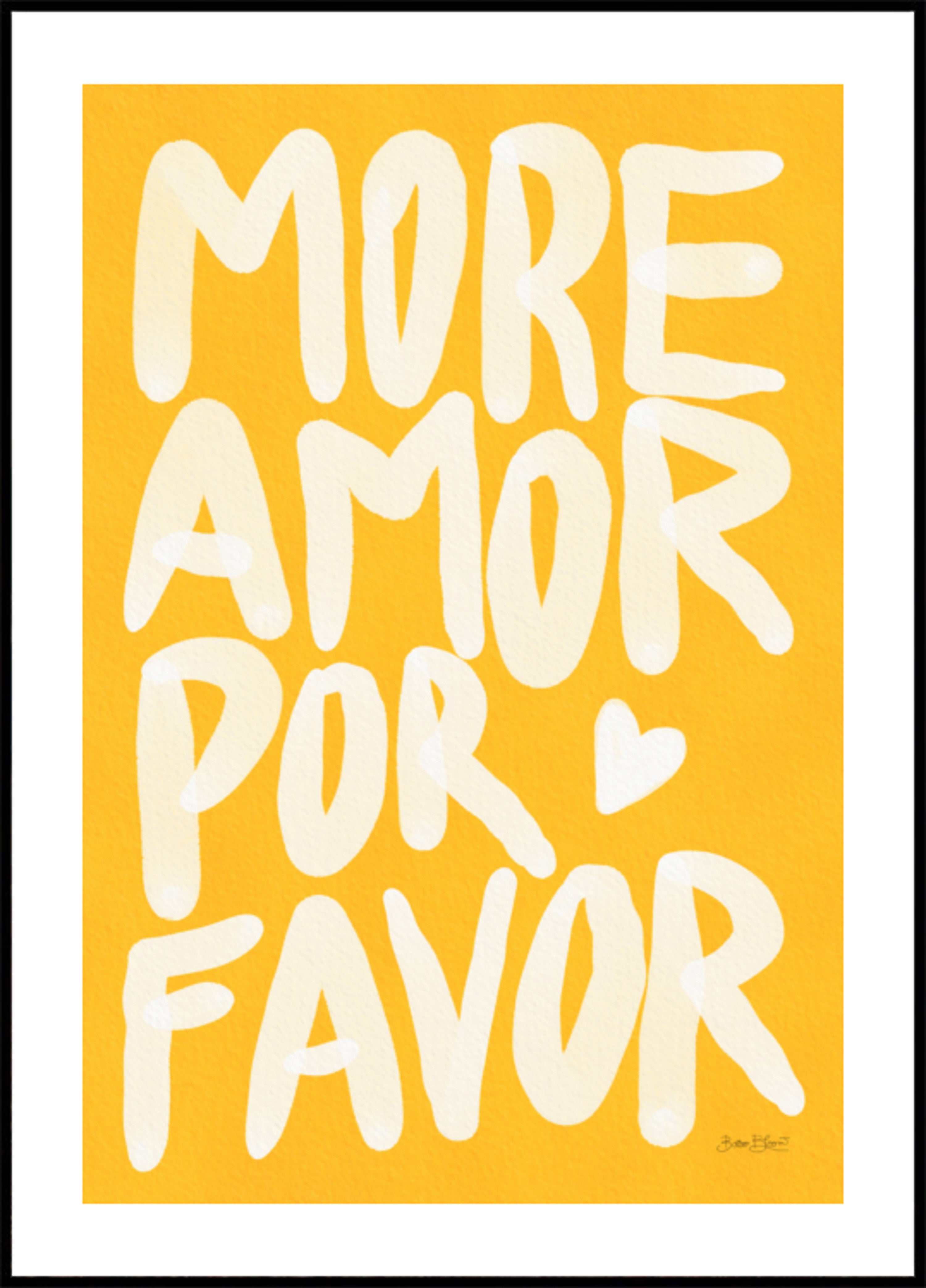 Más Amor Por Favor