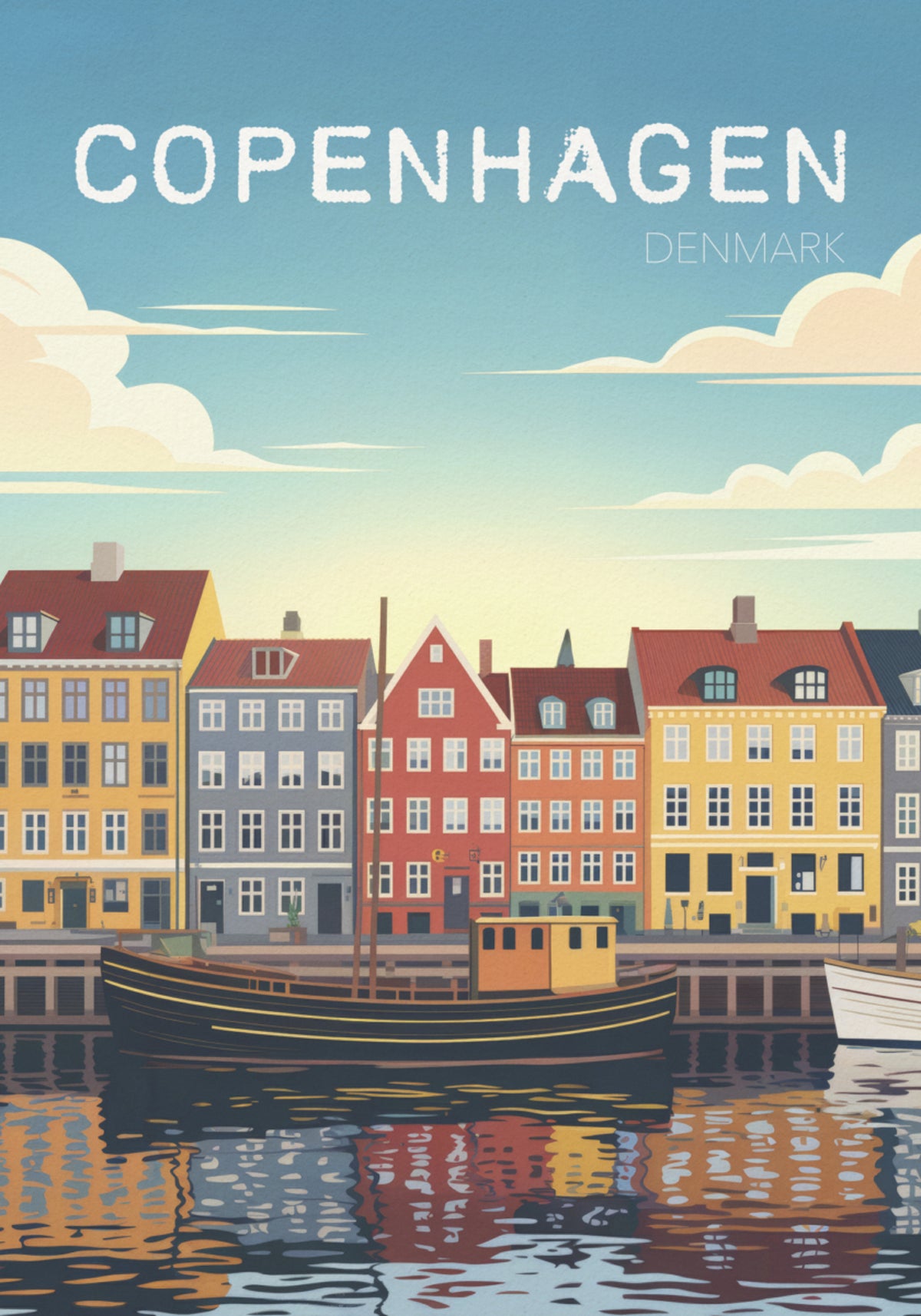 Reflexiones del canal de Copenhague
