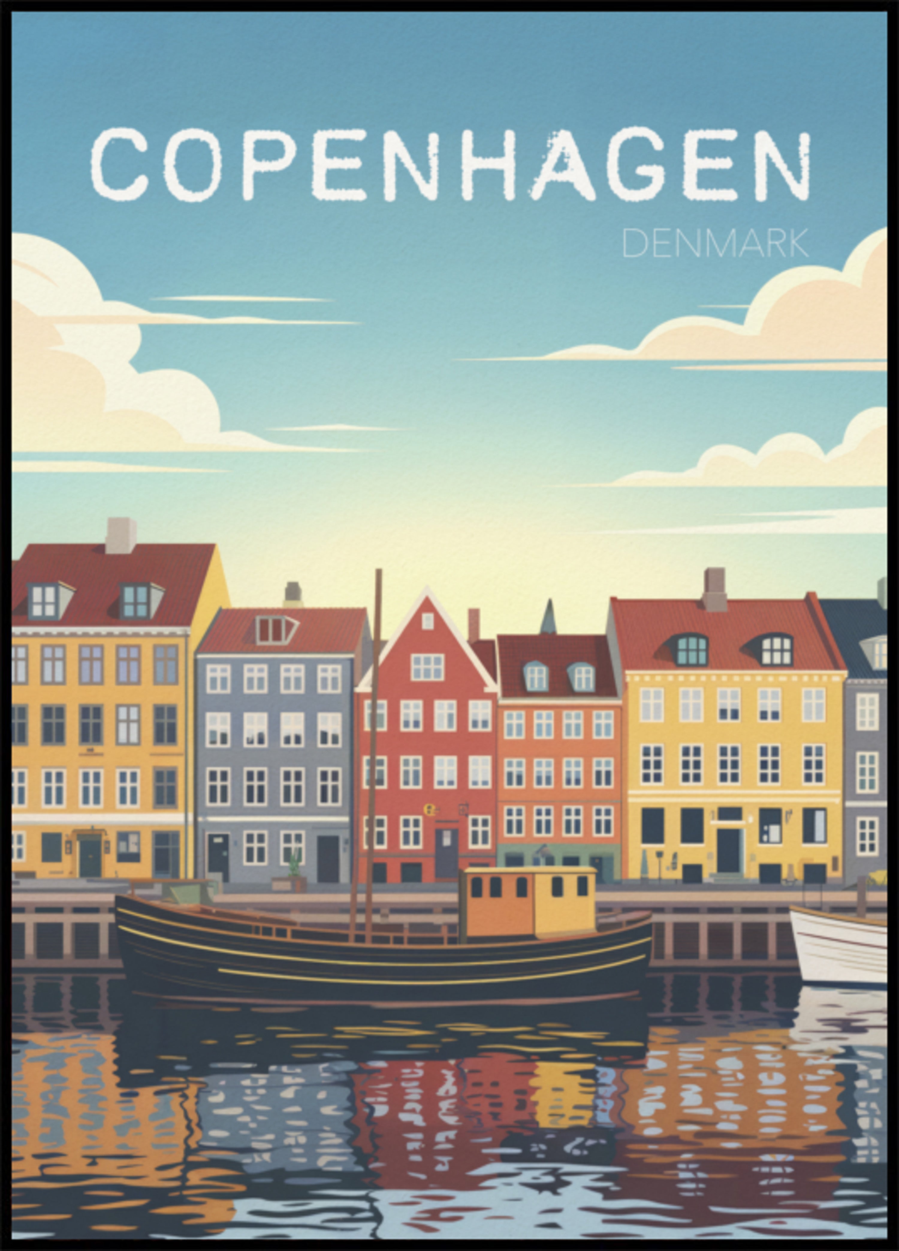 Reflexiones del canal de Copenhague