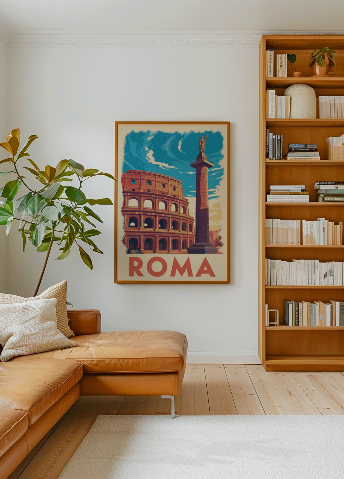 Columna del Coliseo de Roma
