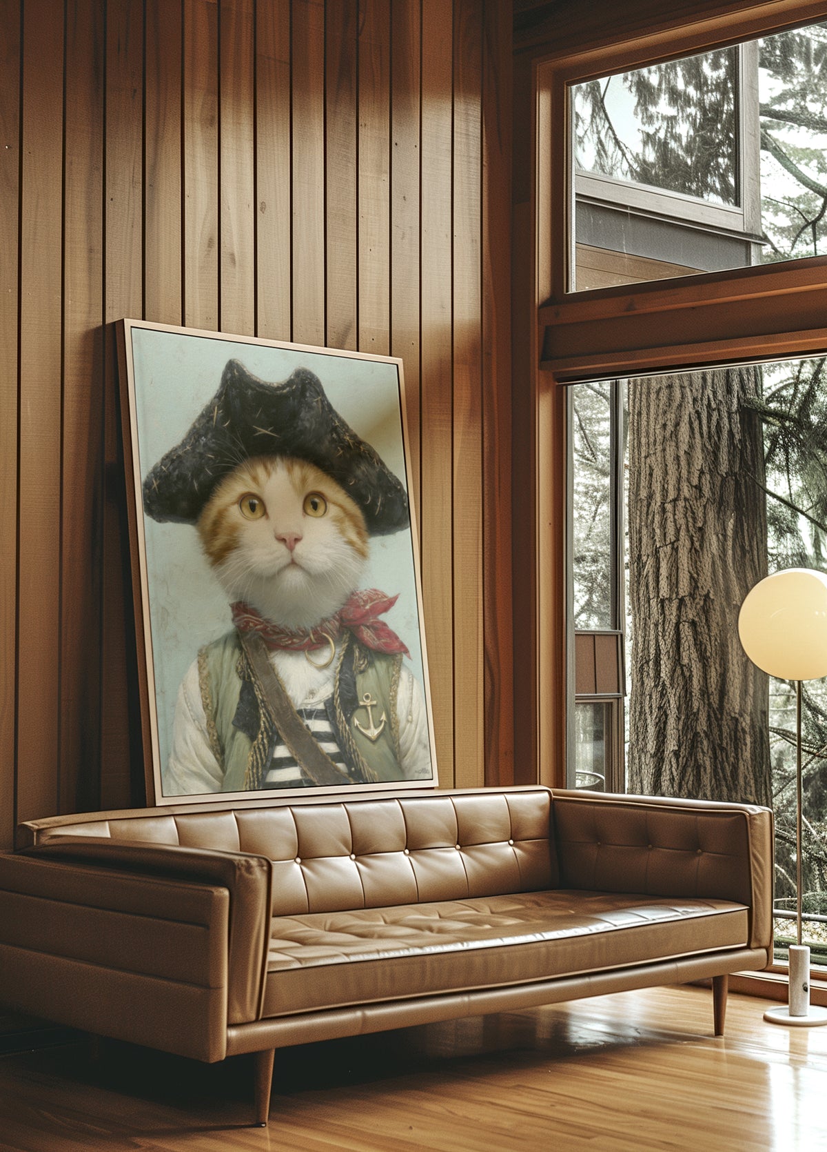 Capitán pirata felino
