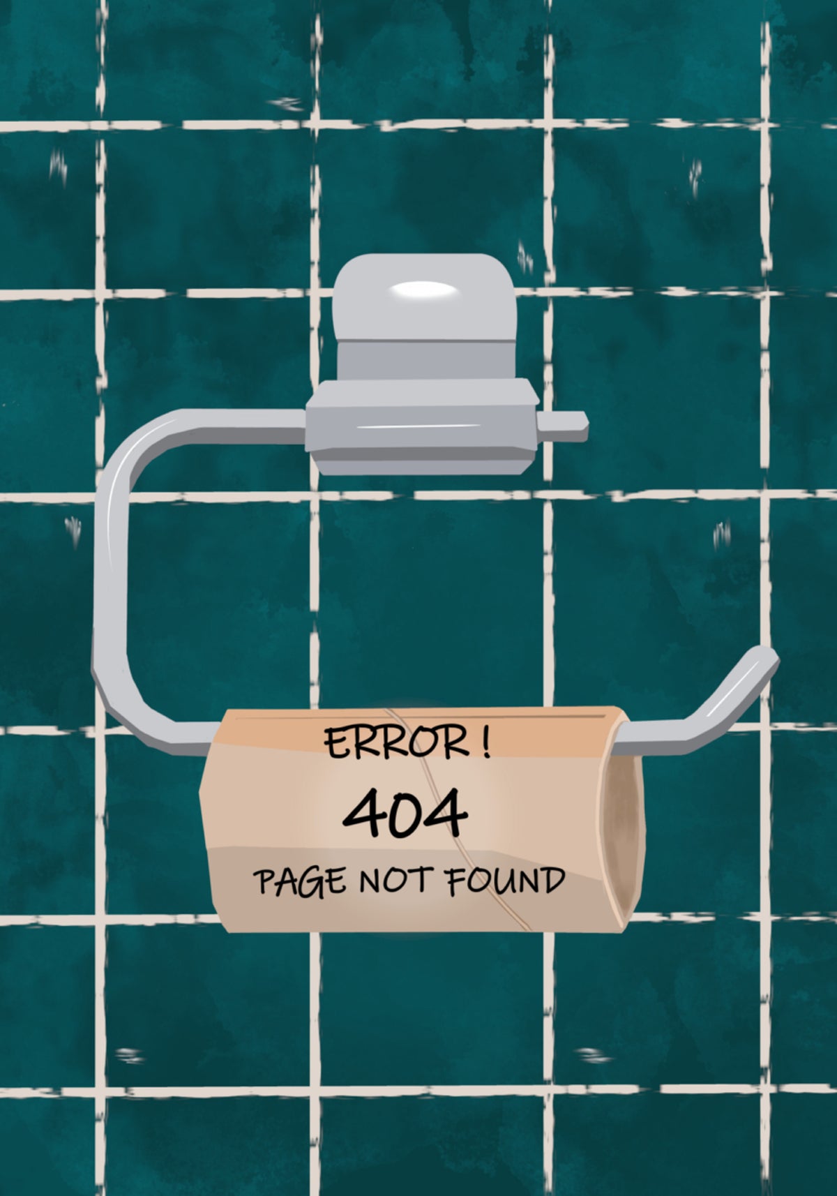 Error de papel higiénico 404