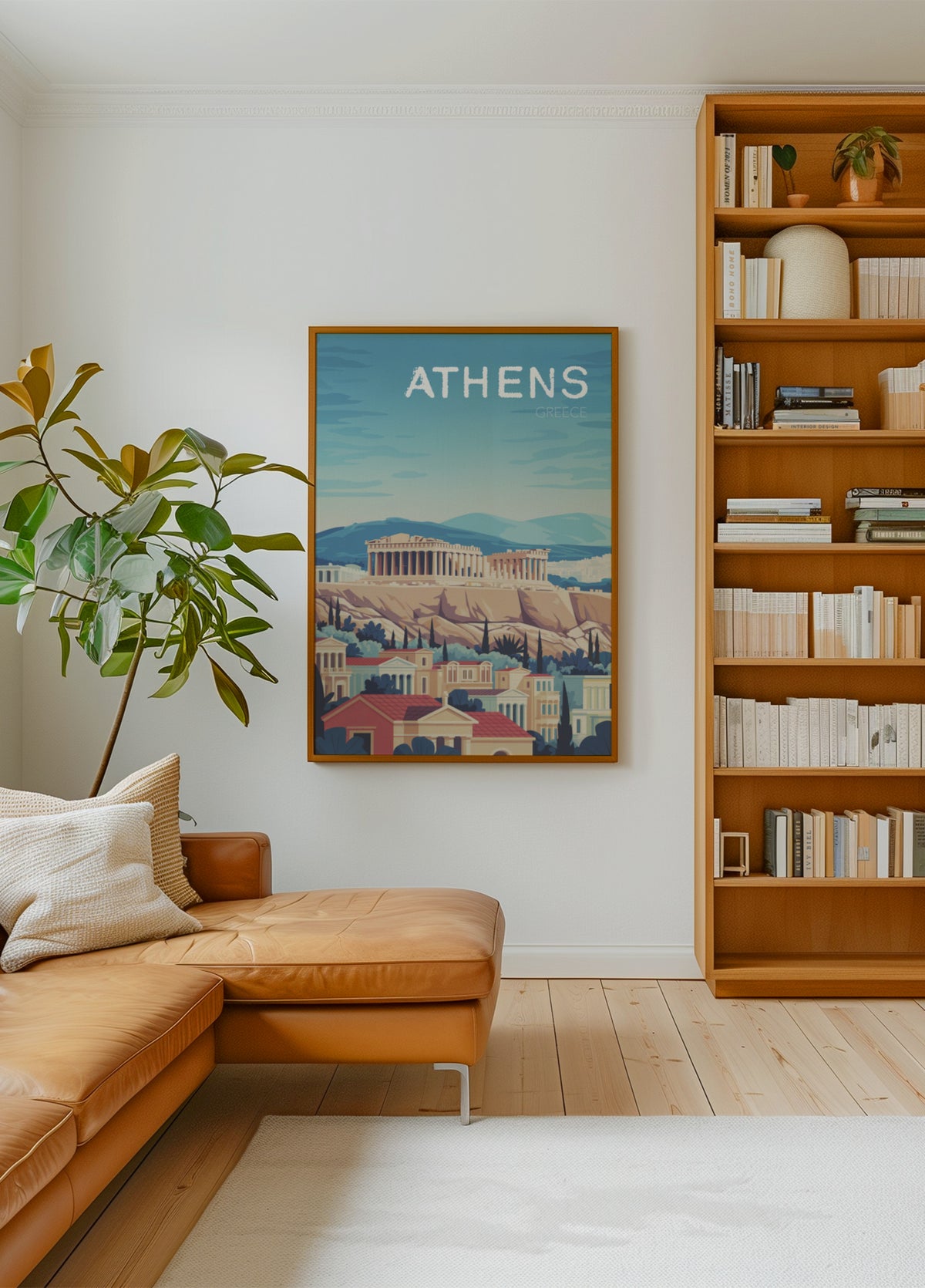 Vista de la Acrópolis de Atenas