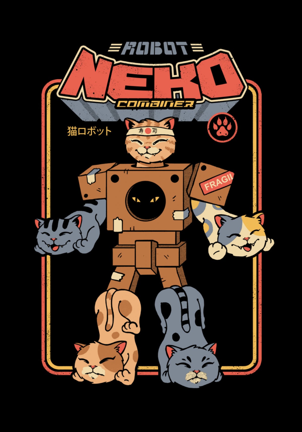 Combinador de gato robot