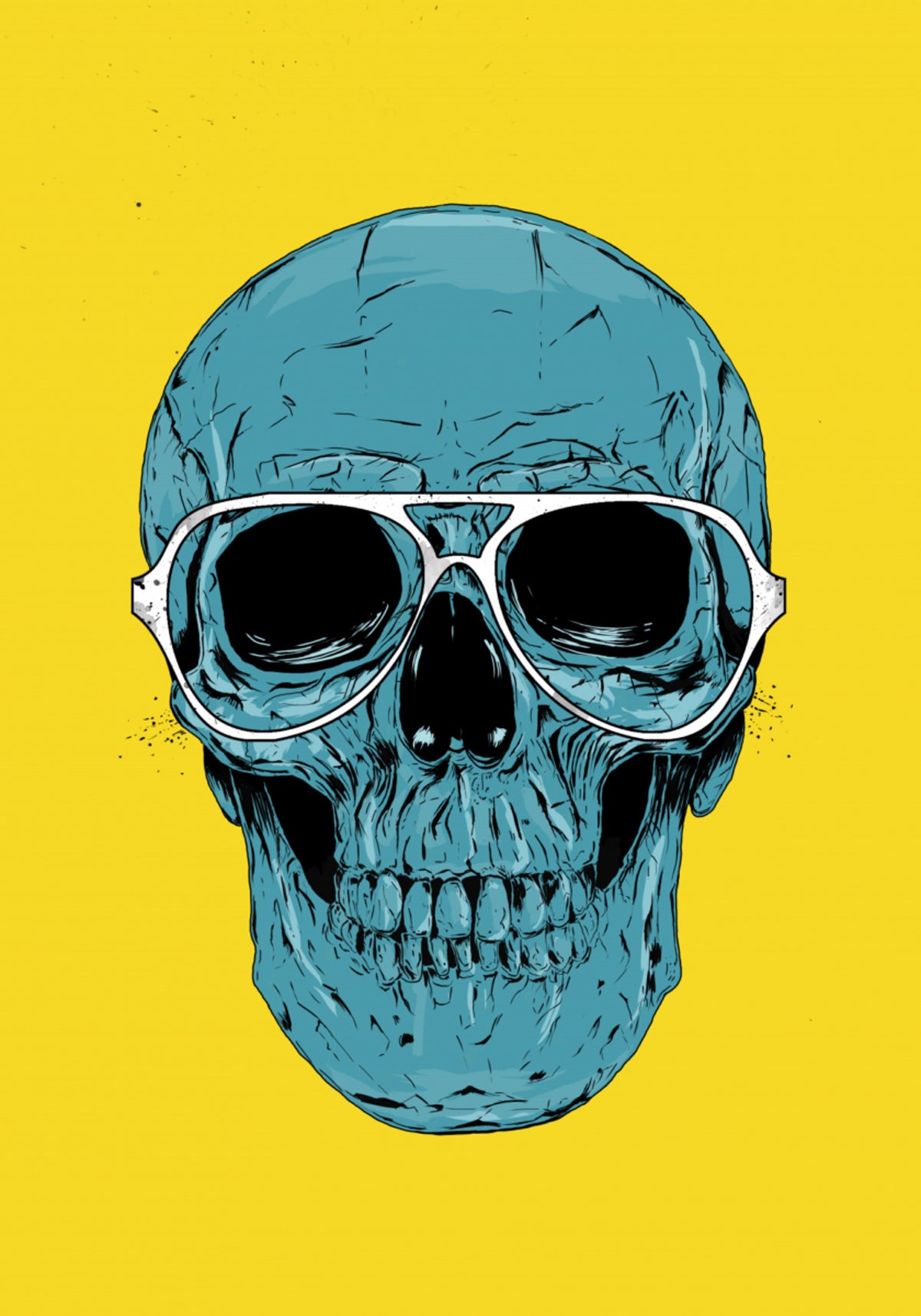 Aviadores de calavera geniales