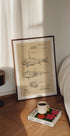 Vintage Fishing Lure Patent - Posterbox