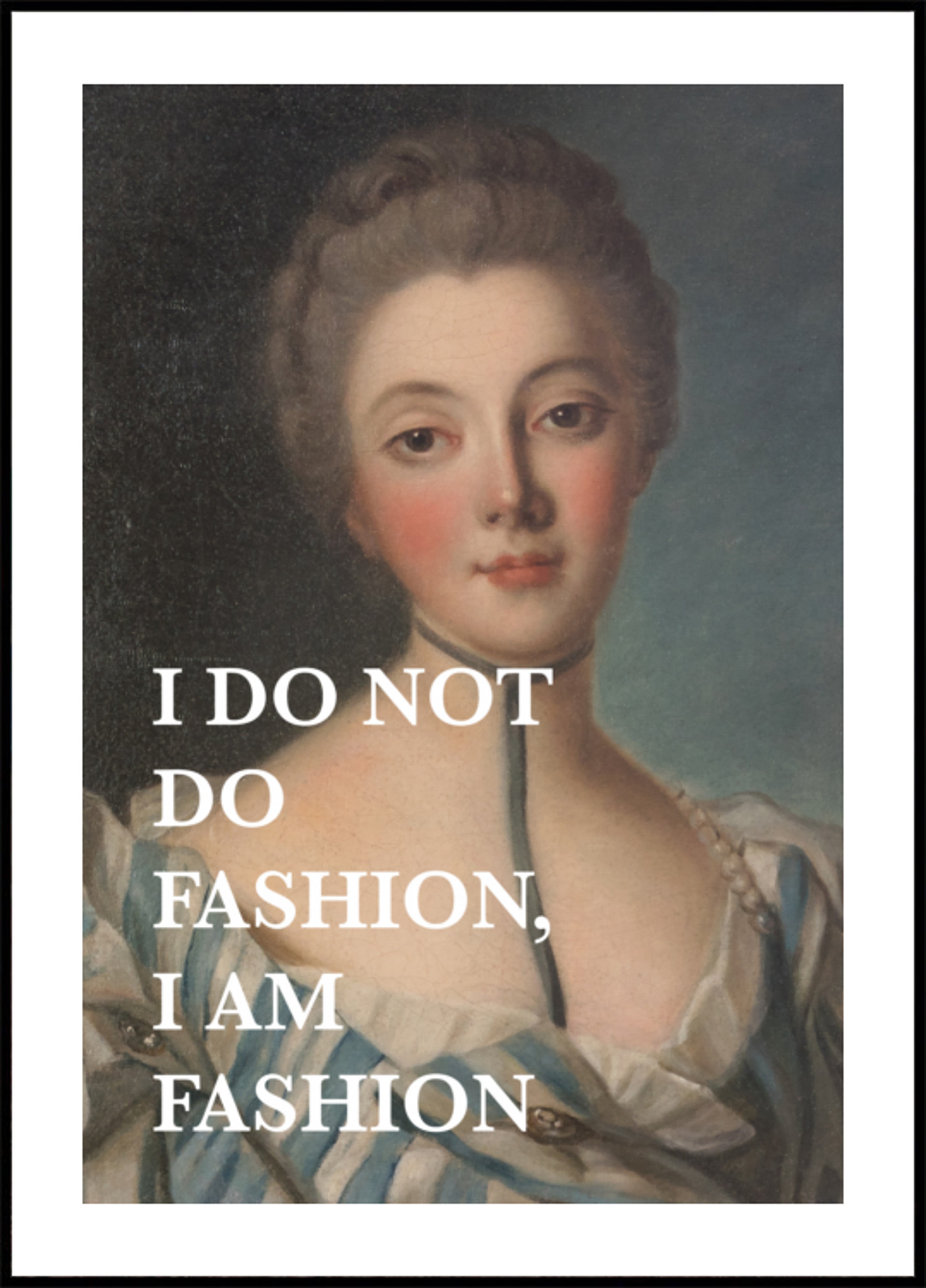 Declaración de moda elegante