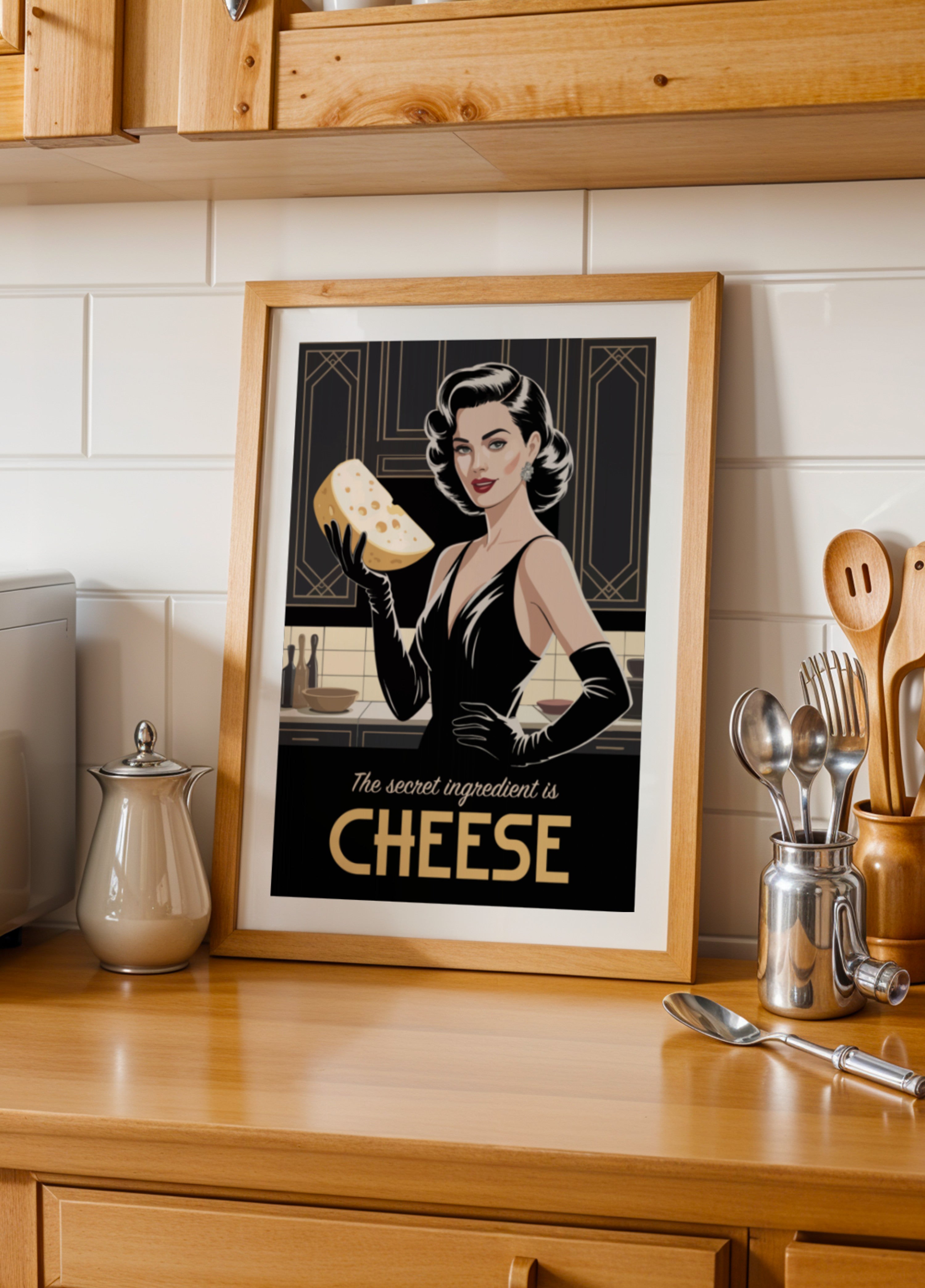 Queso Glamour Retro
