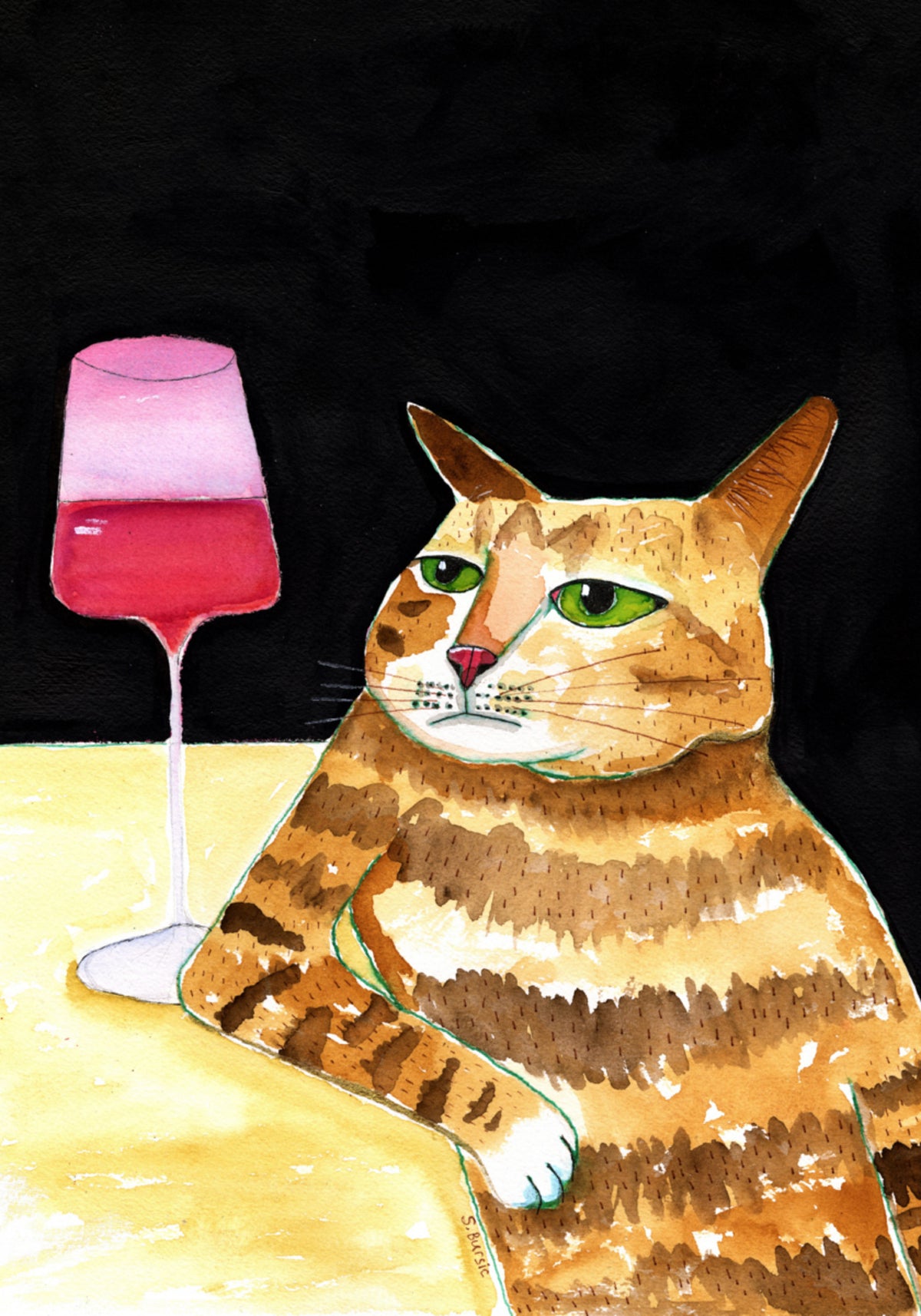 Vino de gato gruñón
