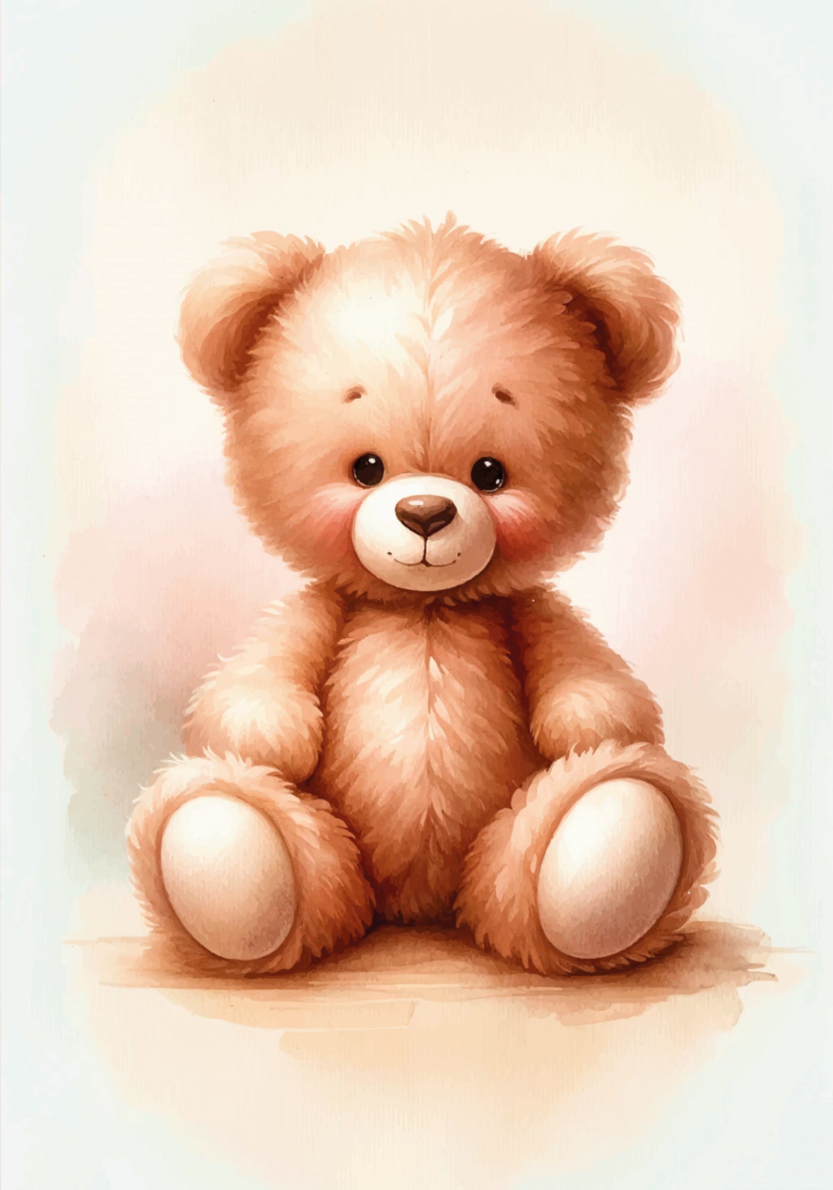 Dulce osito de peluche
