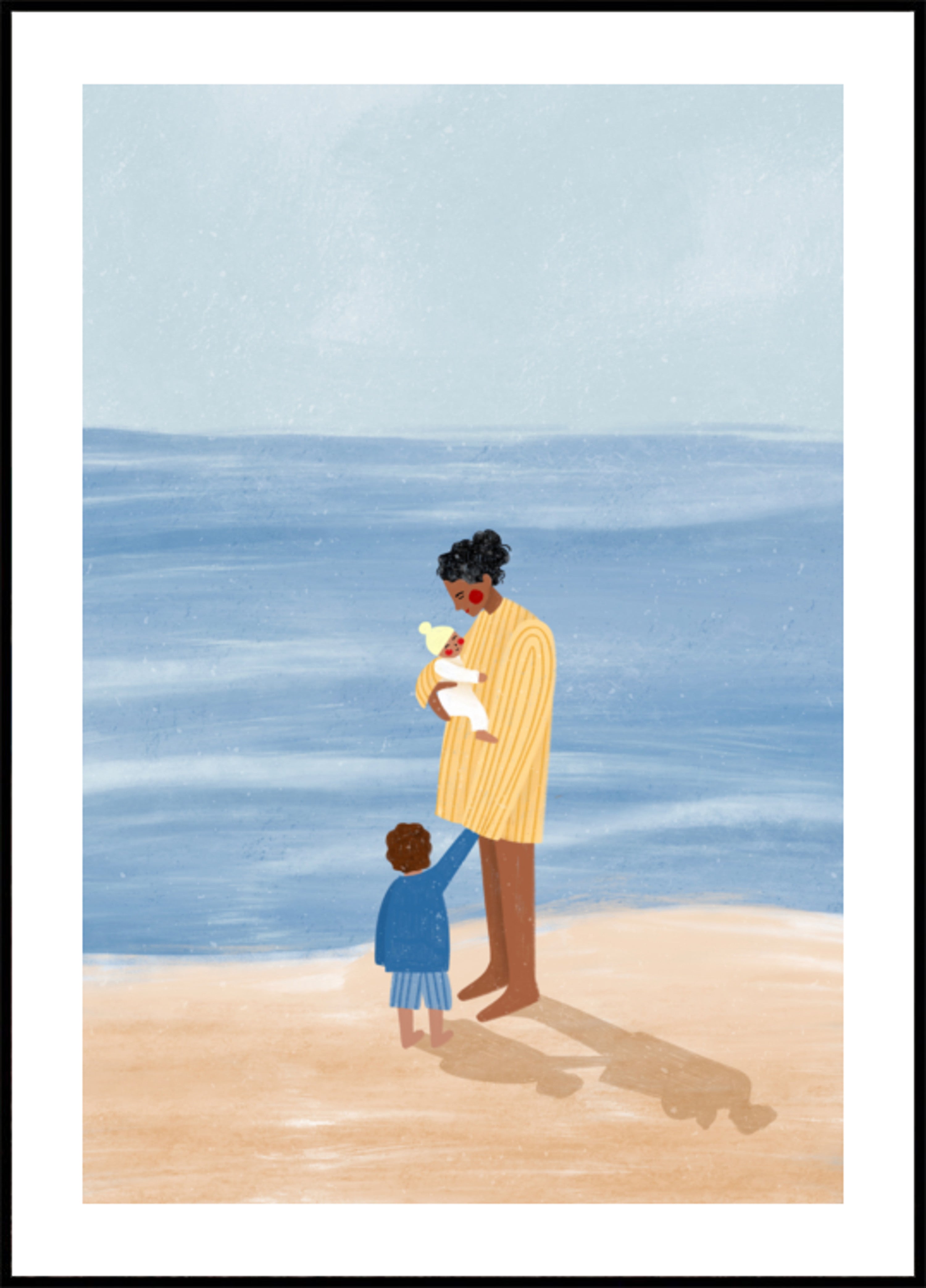 Día familiar de playa