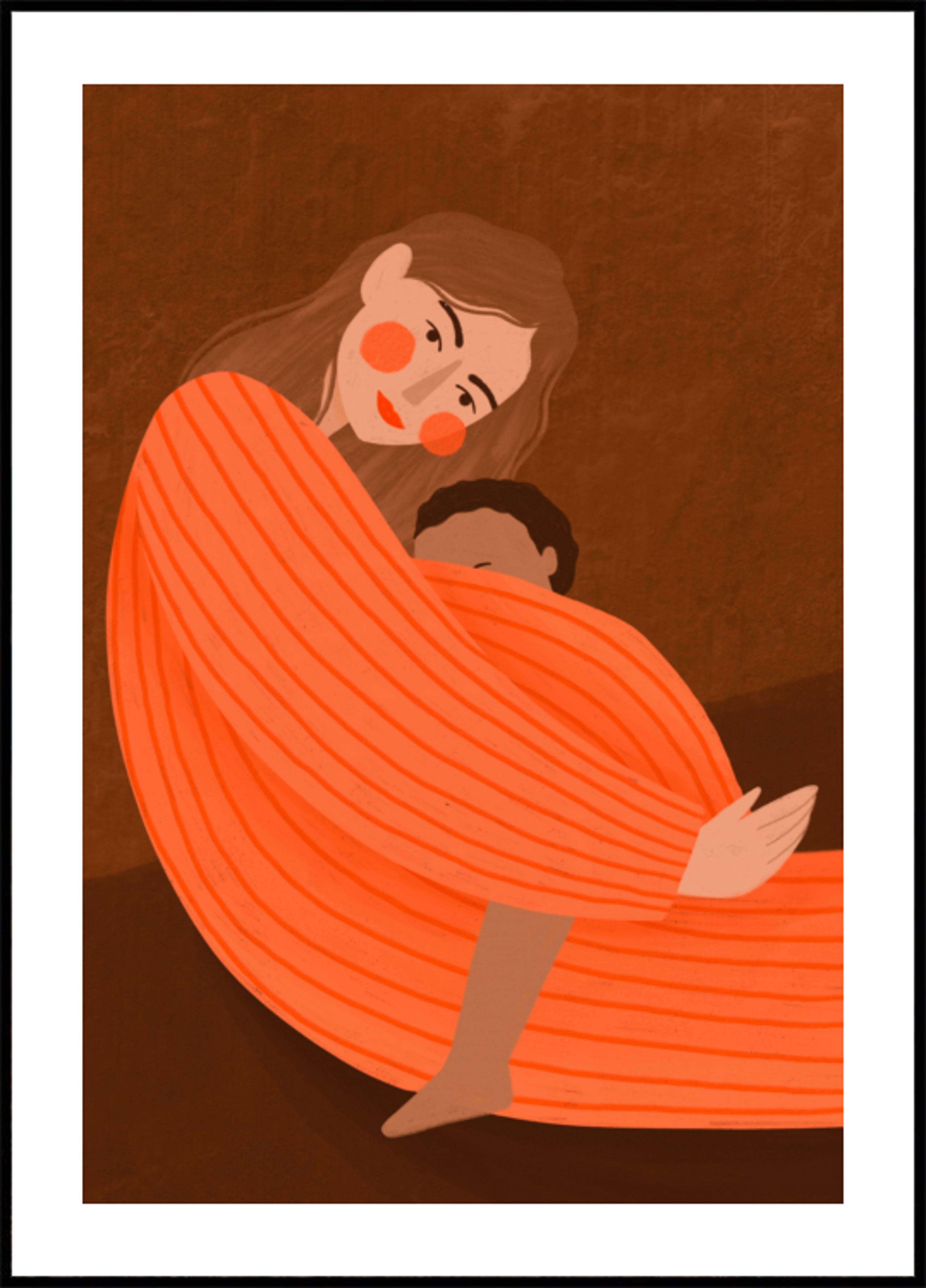 Madre amorosa hijo