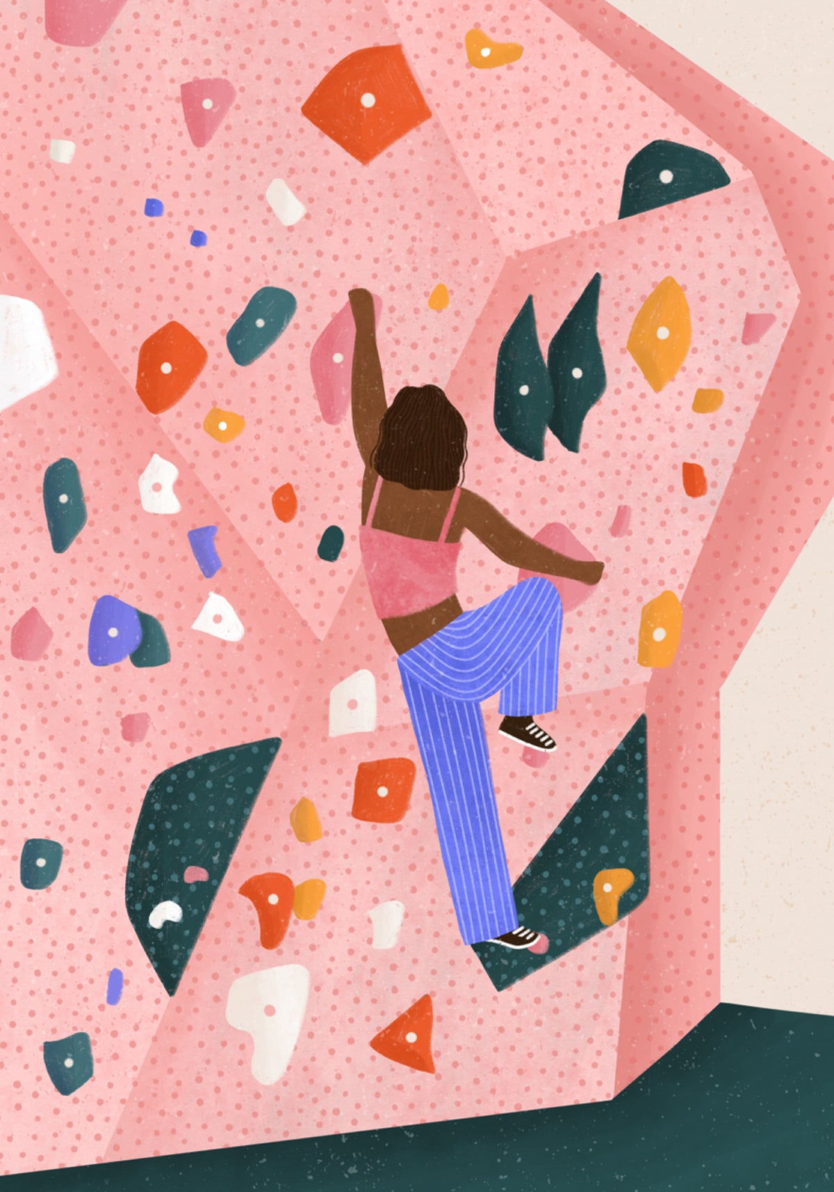 Desafío de escalada urbana Póster