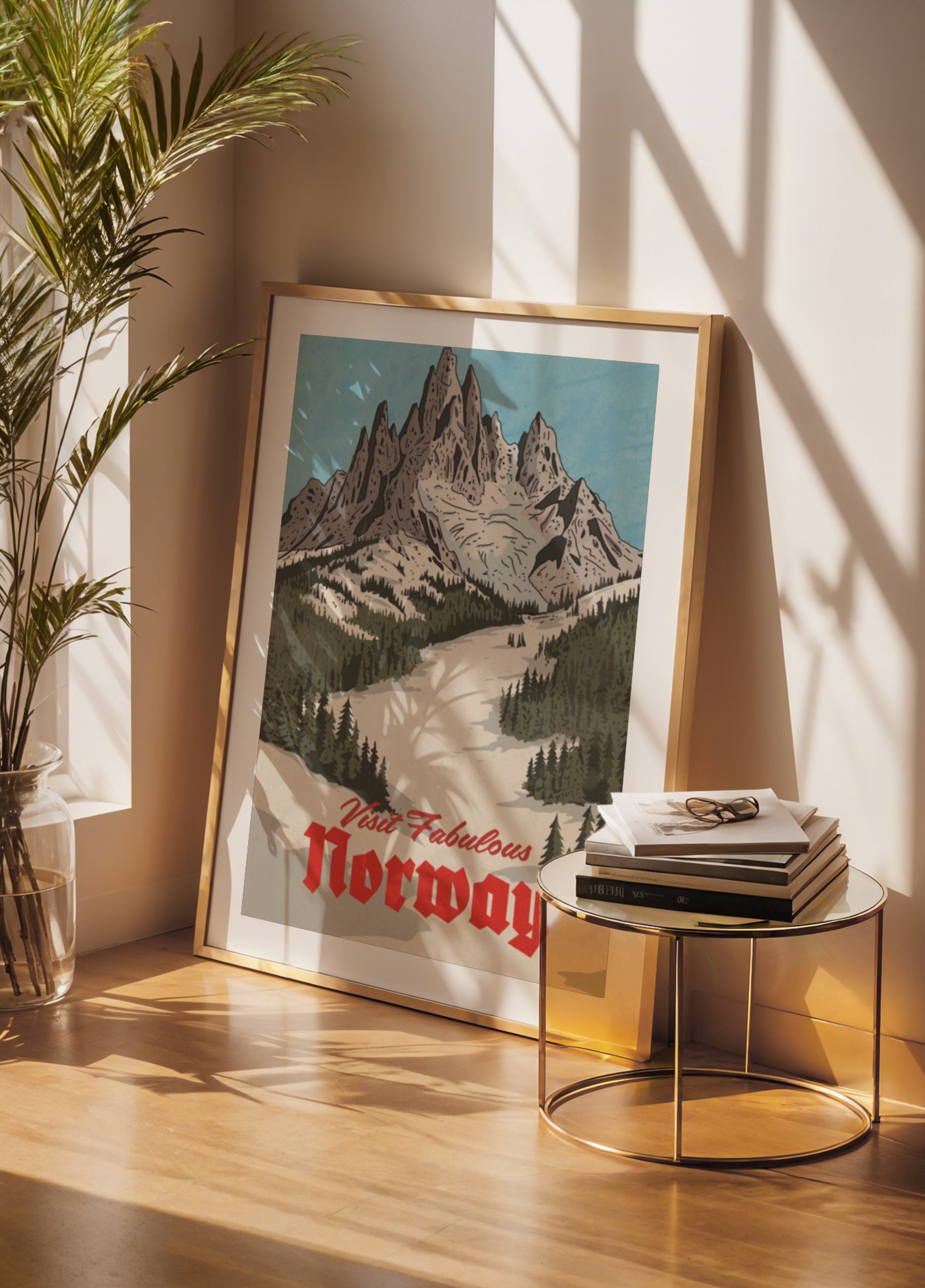 Majestuosas pistas de esquí de Noruega