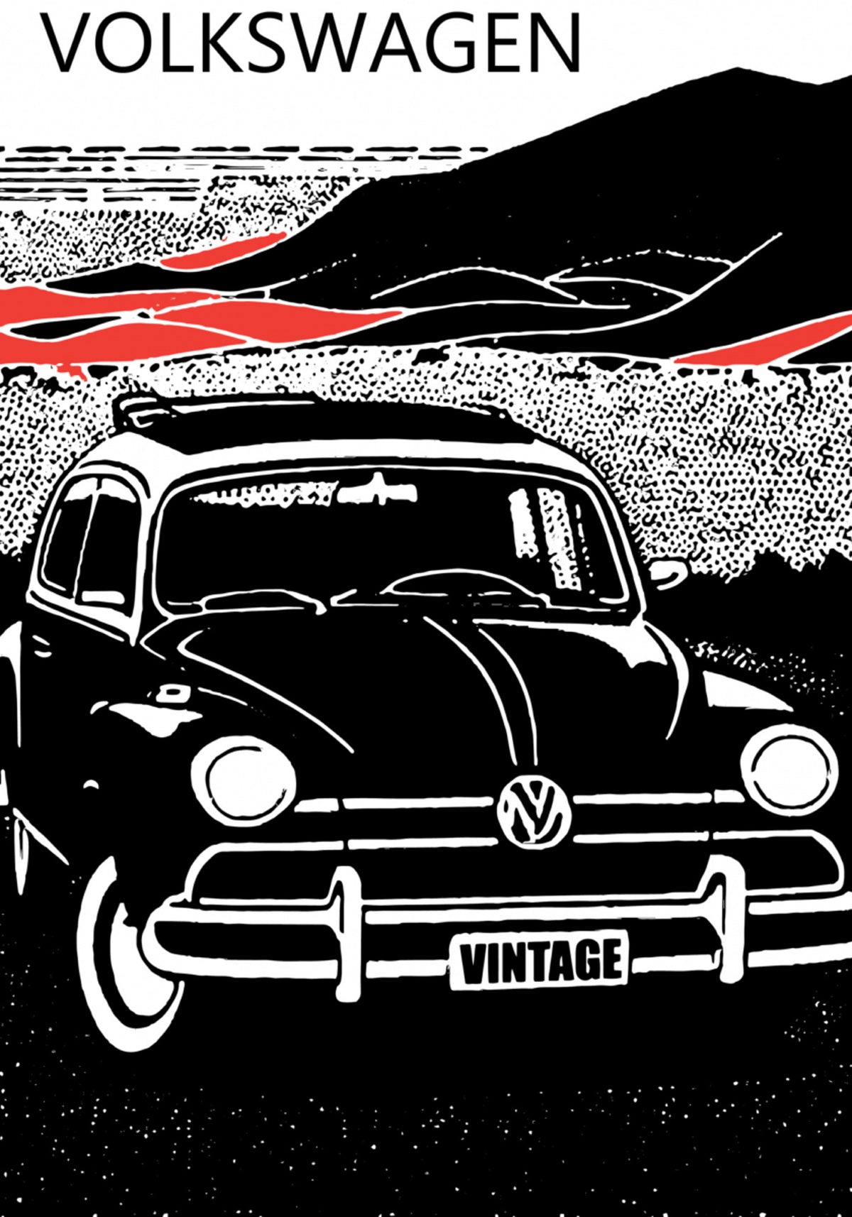 Paseo por la montaña en coches clásicos