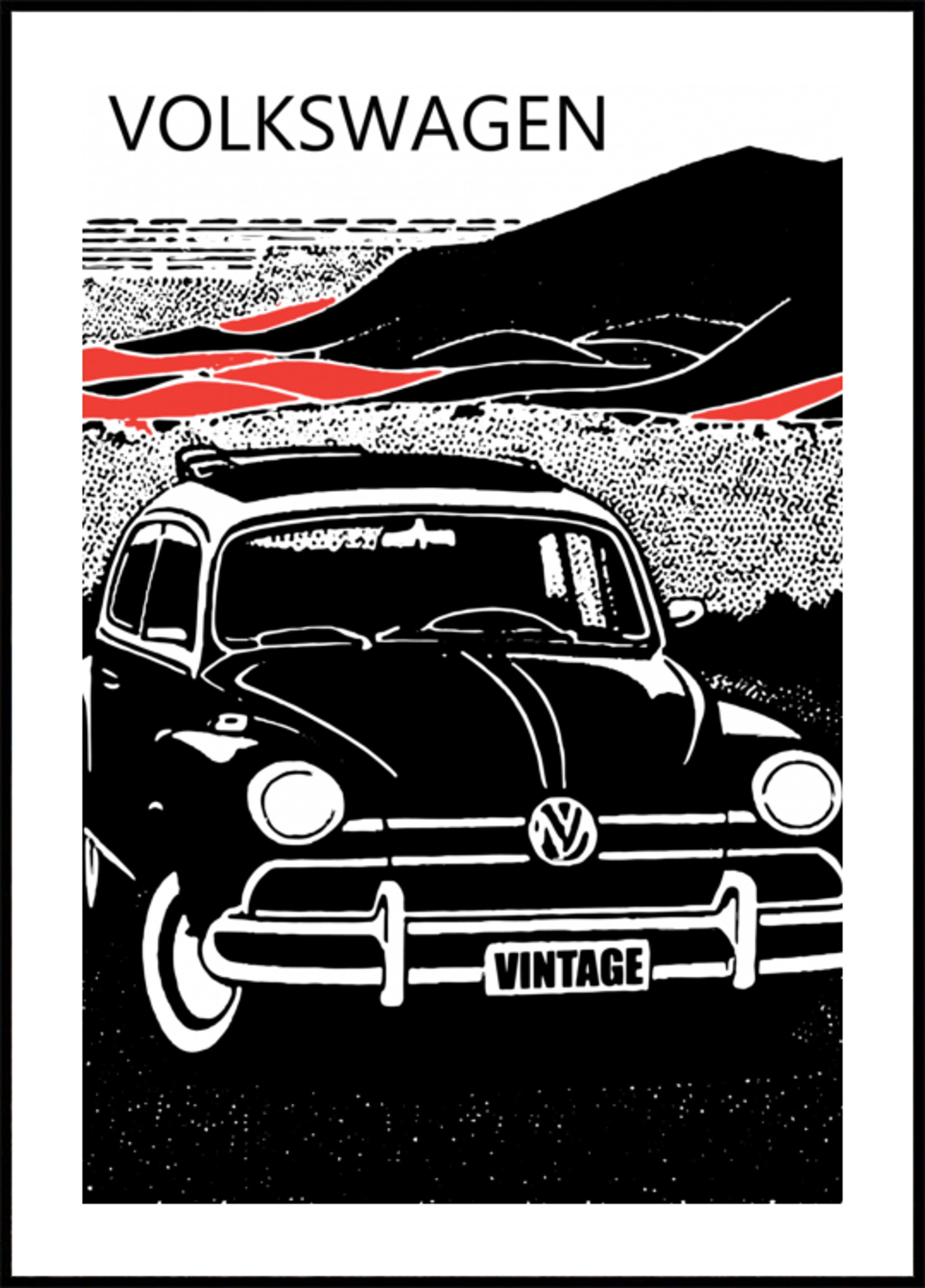 Paseo por la montaña en coches clásicos