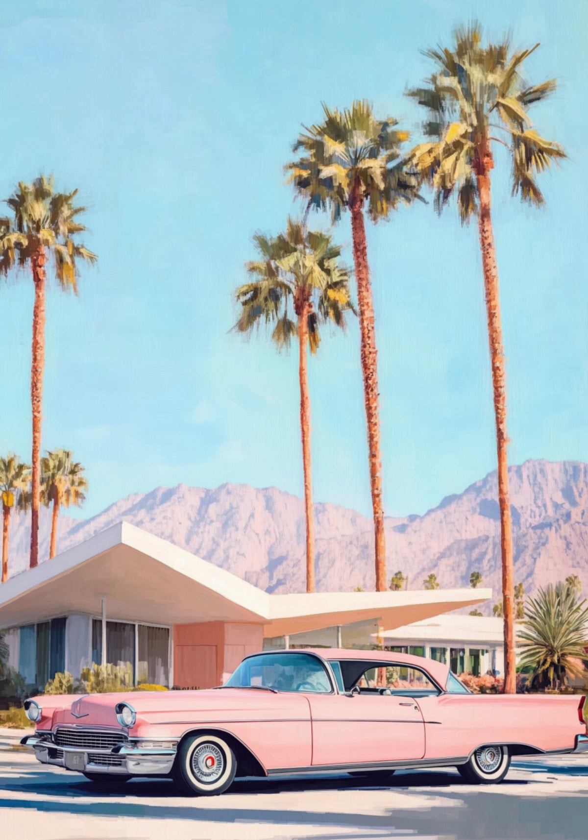Sueño del desierto rosa