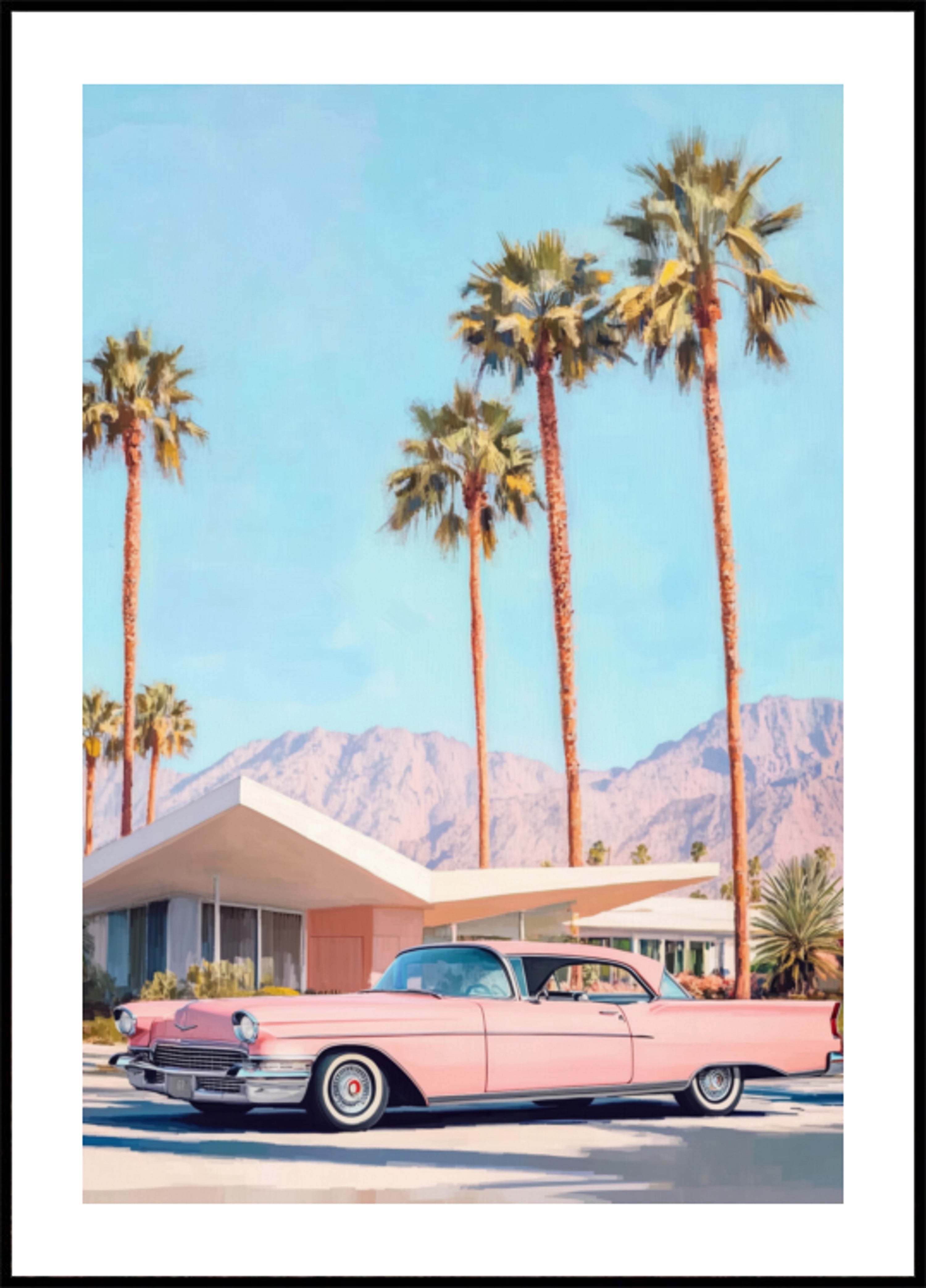Sueño del desierto rosa