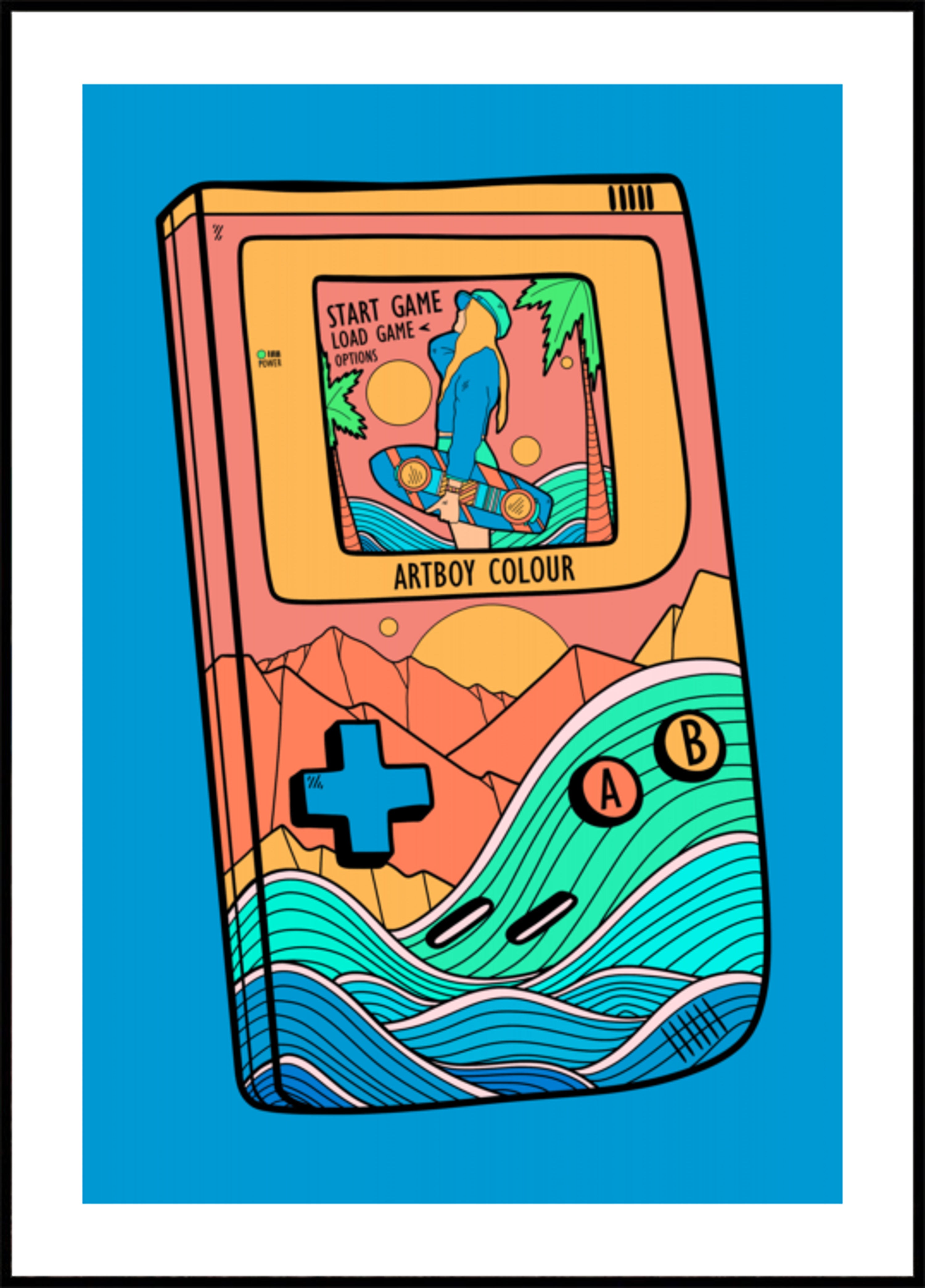 Retro Juegos Verano Surf