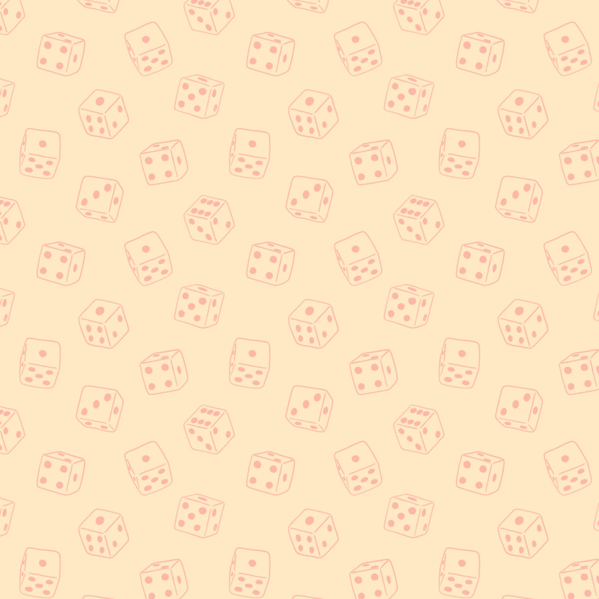 Lucky Dice Pattern - Posterbox