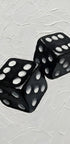 Lucky Black Dice - Posterbox
