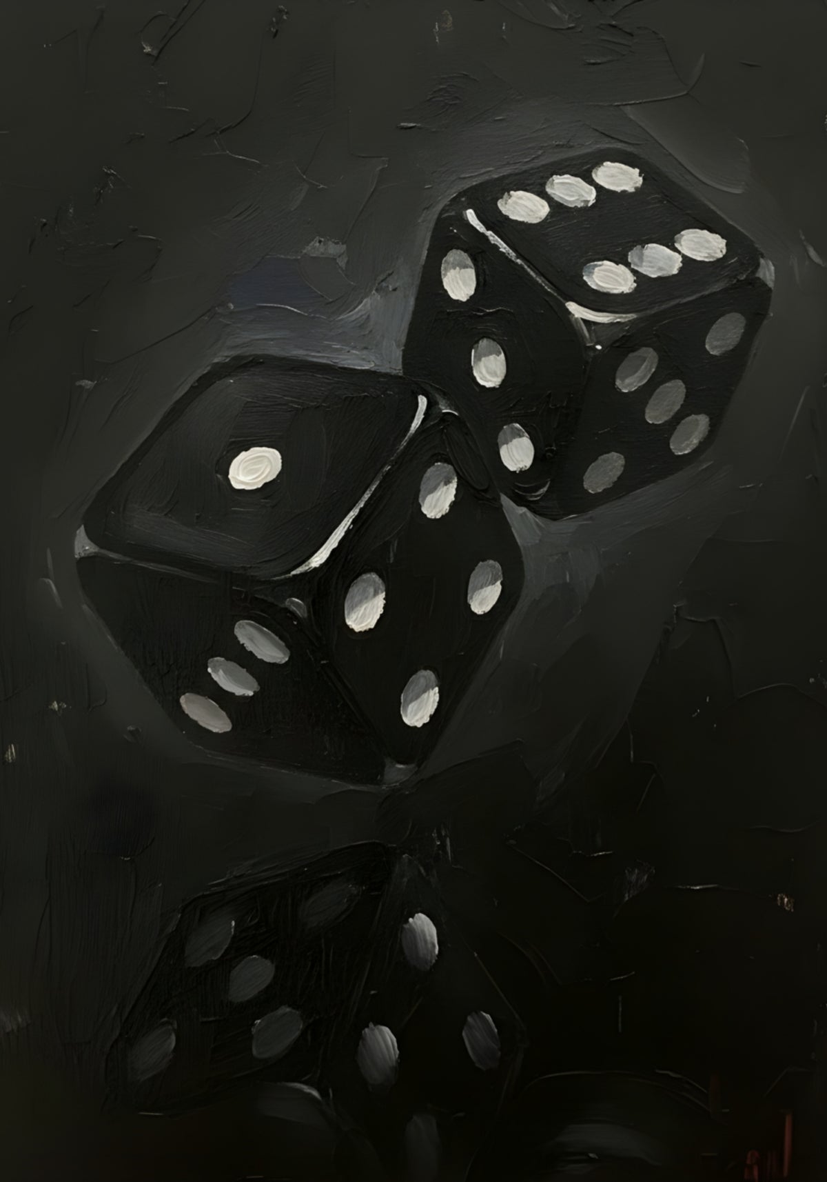 Black Dice Reflection - Posterbox
