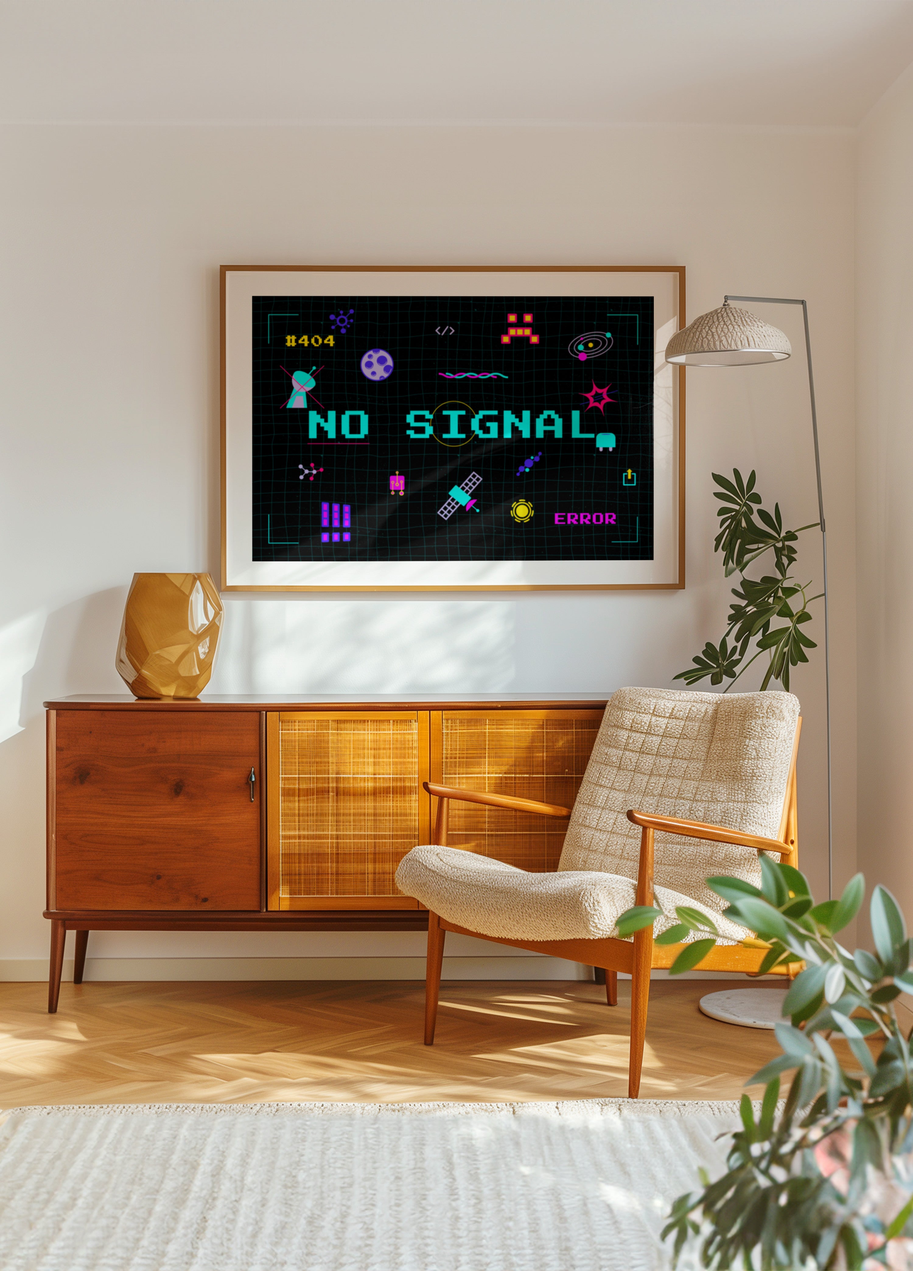 Píxel retro sin señal