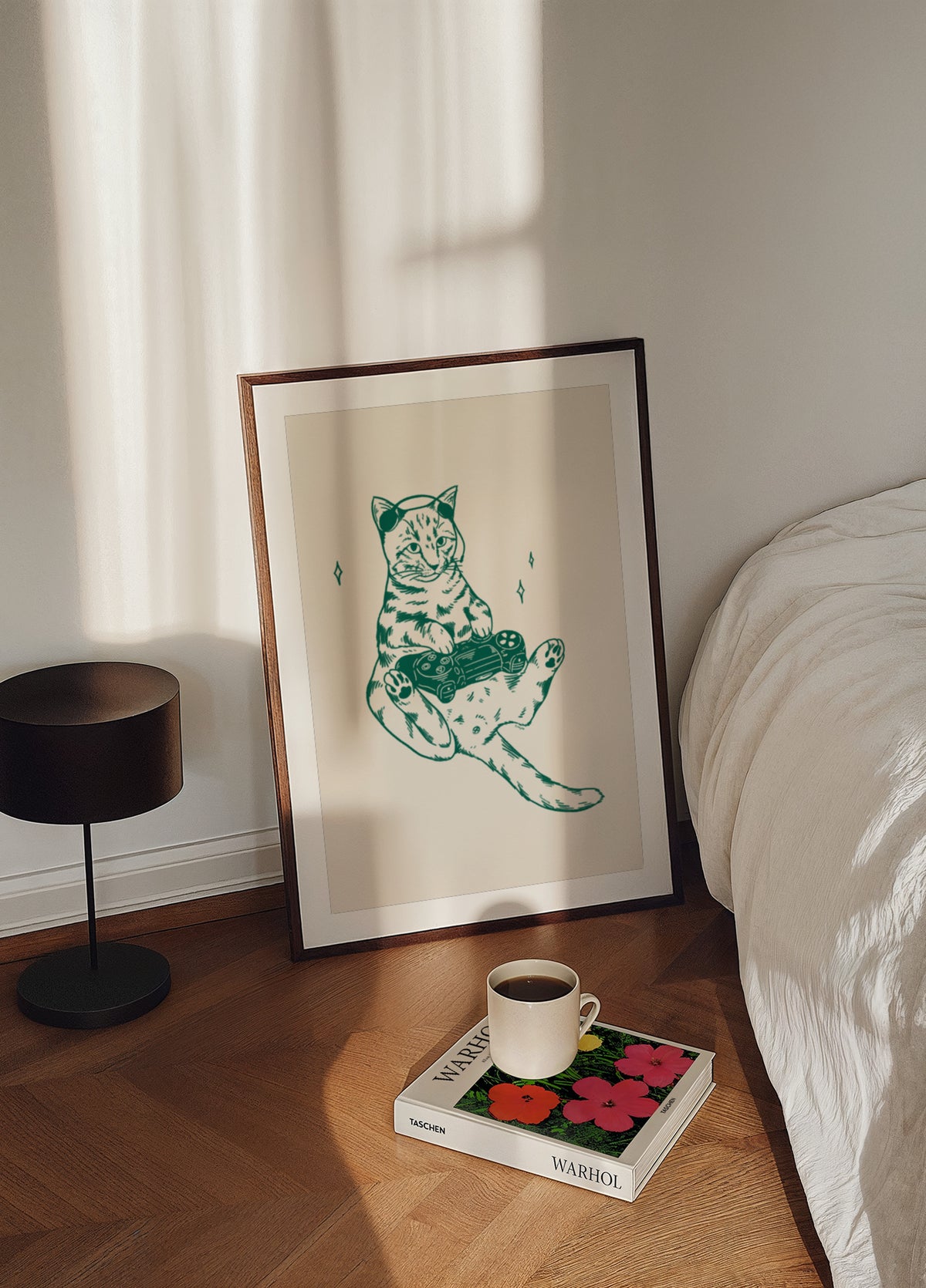 Gamer Cat Chill - Posterbox
