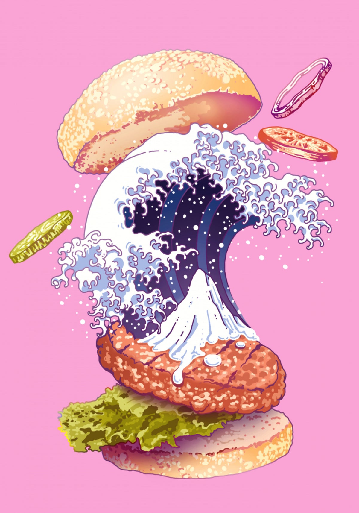 Hamburguesa de onda dinámica
