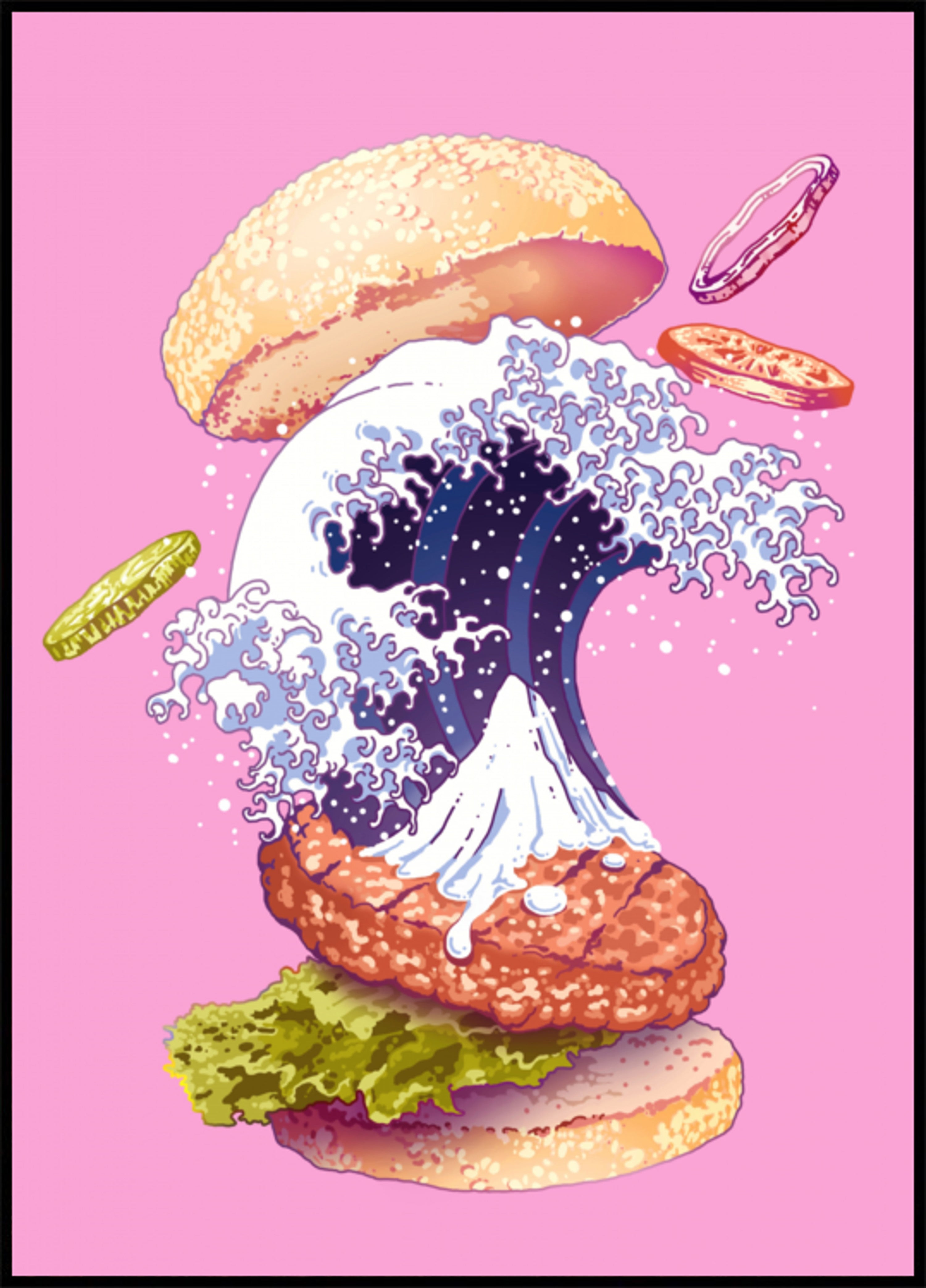 Hamburguesa de onda dinámica