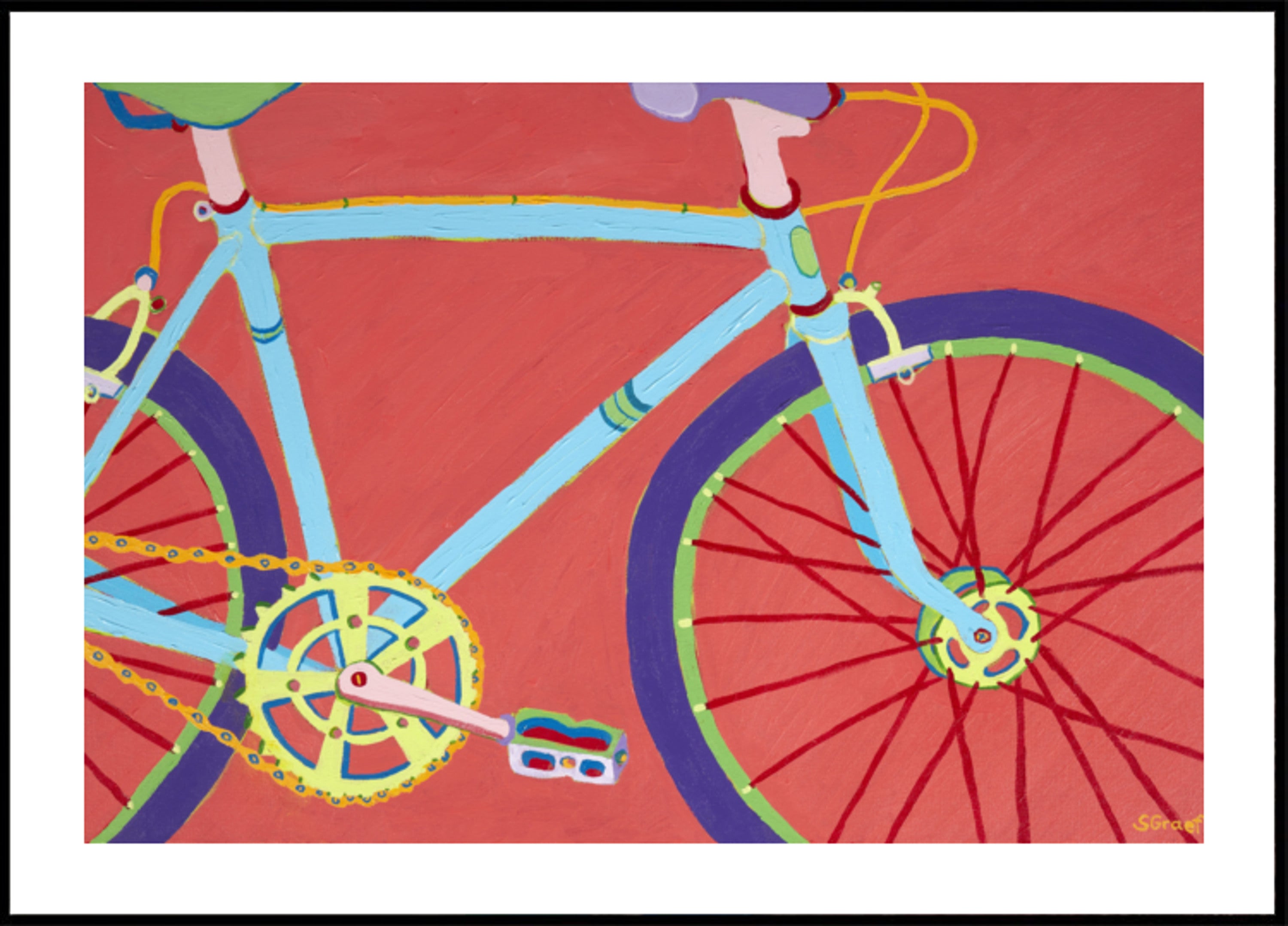 vamos a dar un paseo en bicicleta