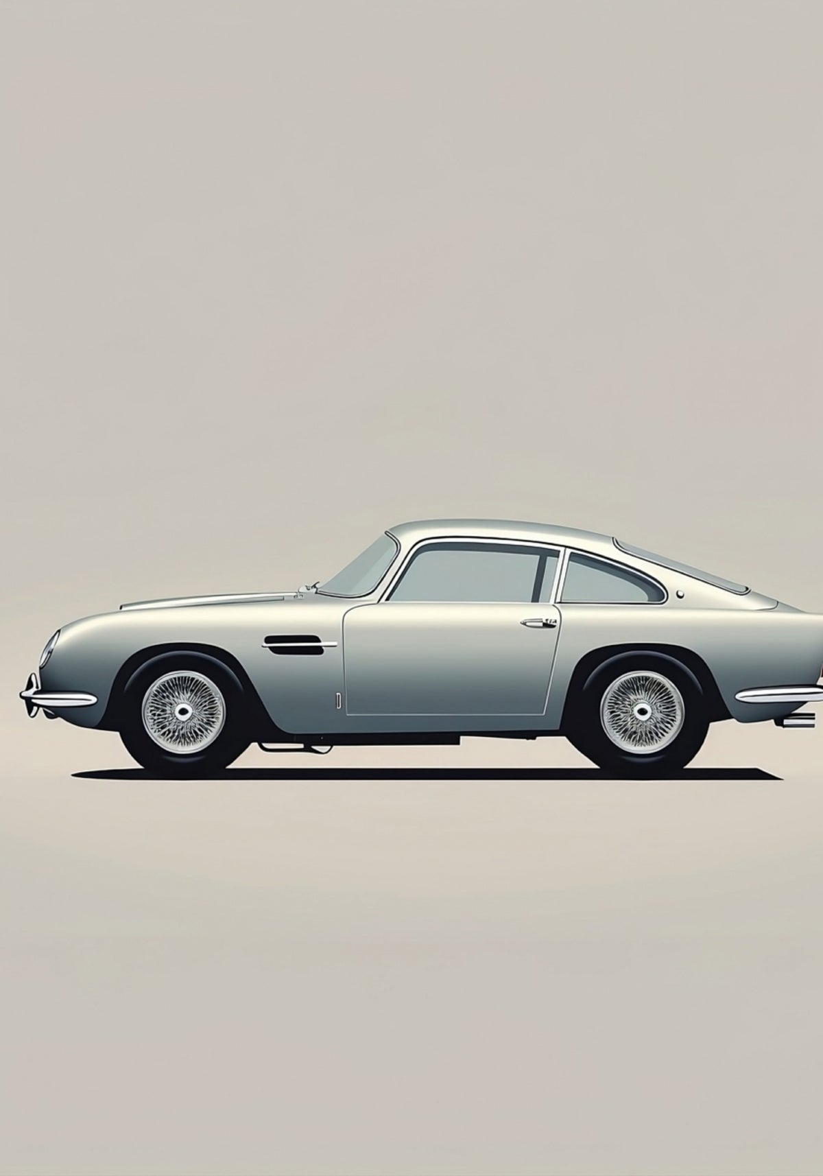 Coupé vintage elegante