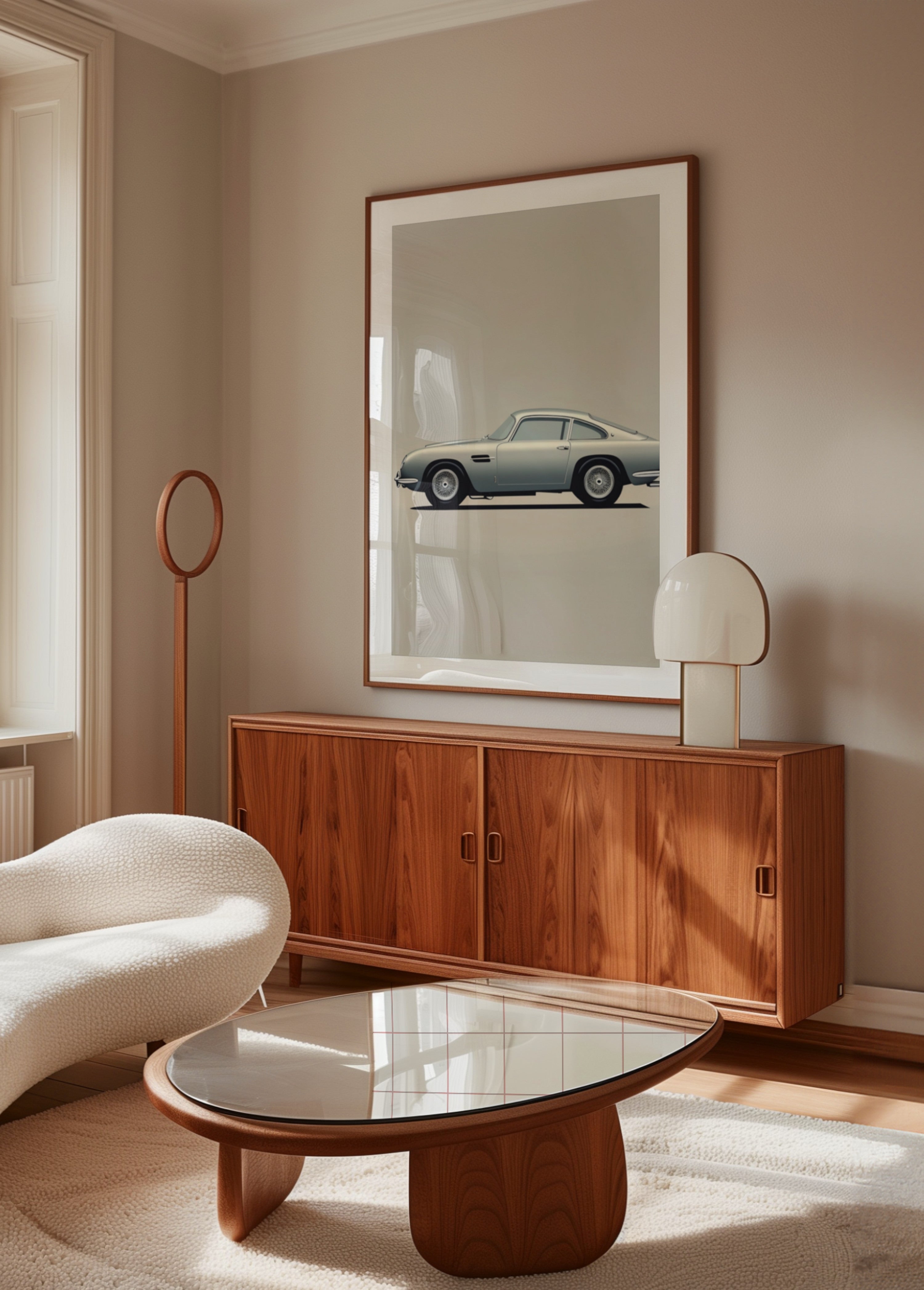 Coupé vintage elegante