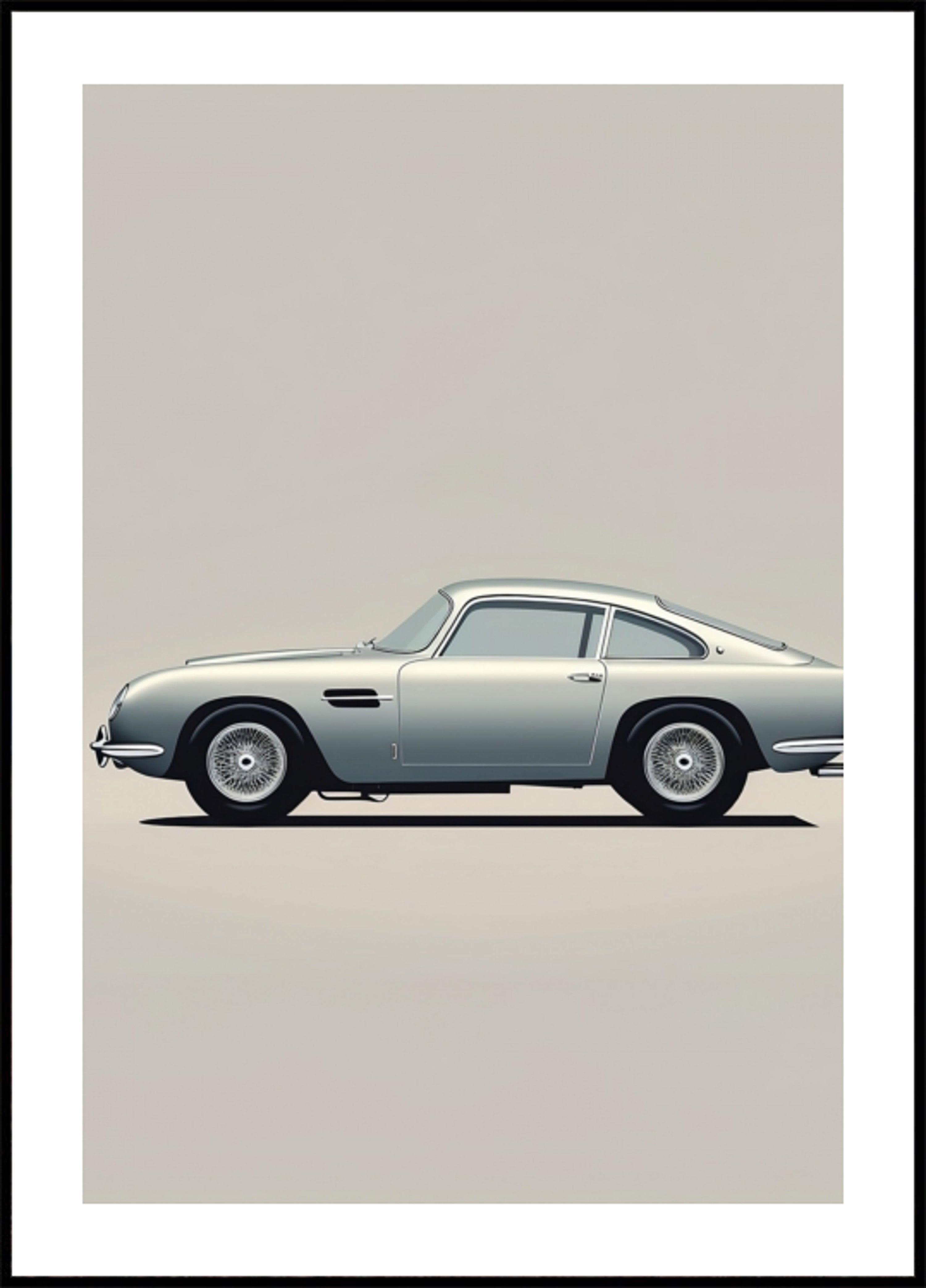 Coupé vintage elegante