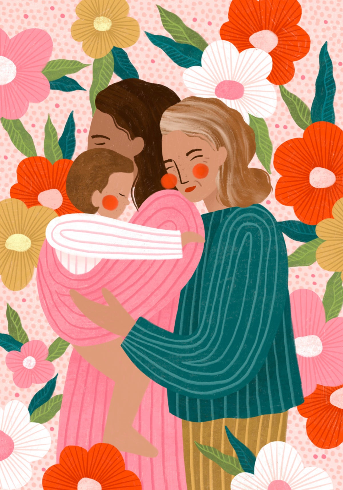 TRES GENERACIONES DE MATERNIDAD