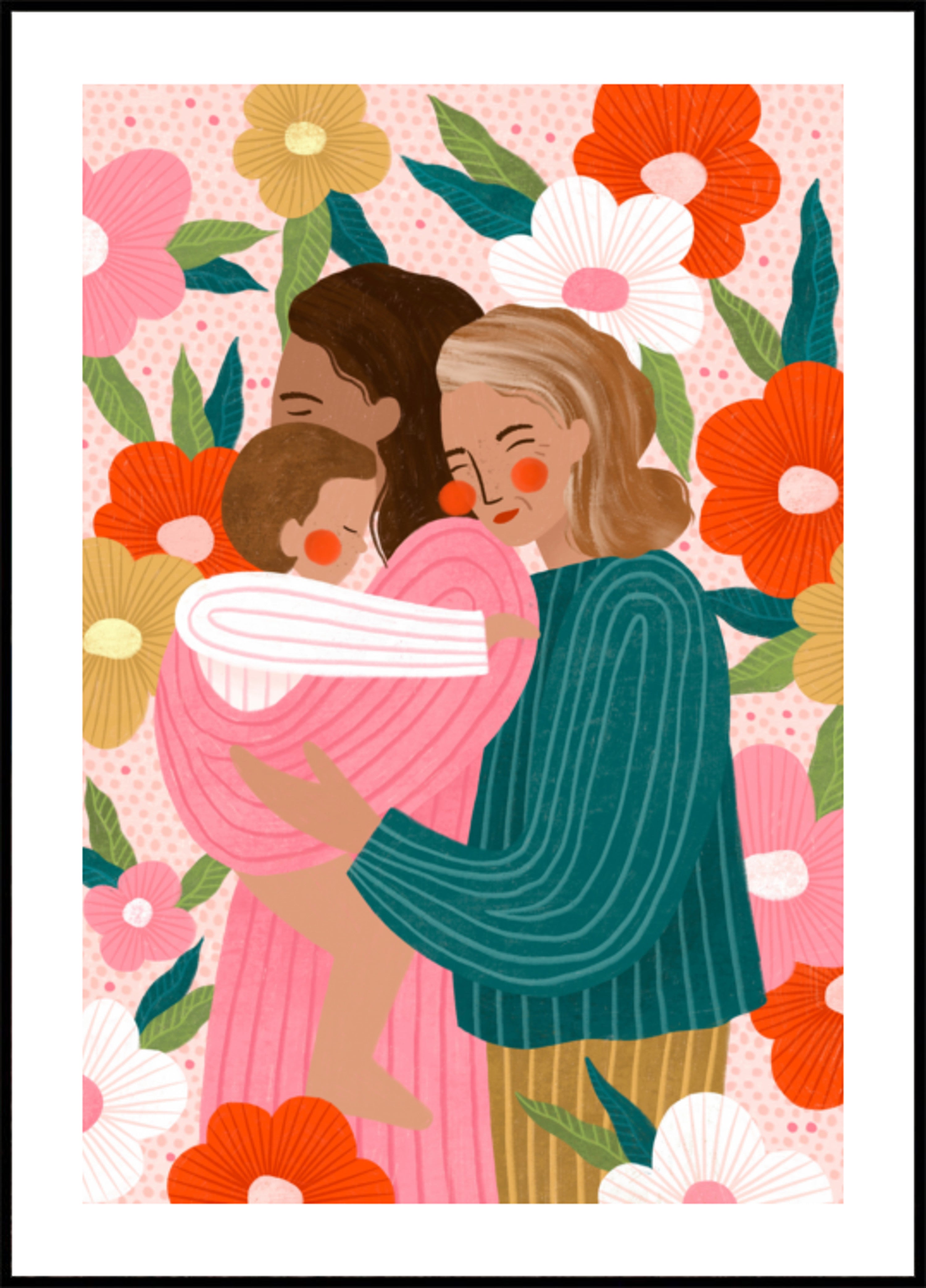 TRES GENERACIONES DE MATERNIDAD