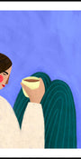 Momento pacífico del café